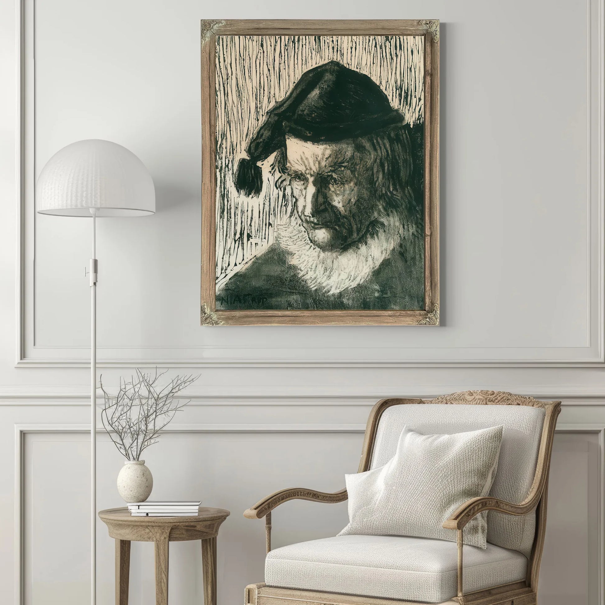Great Grandfather Of Half The Village By Nicolai Astrup Fine Art Print