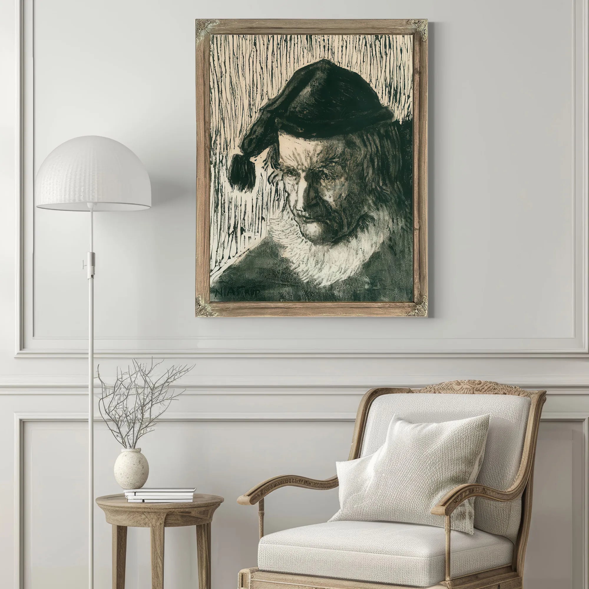 Great Grandfather Of Half The Village By Nicolai Astrup Fine Art Print