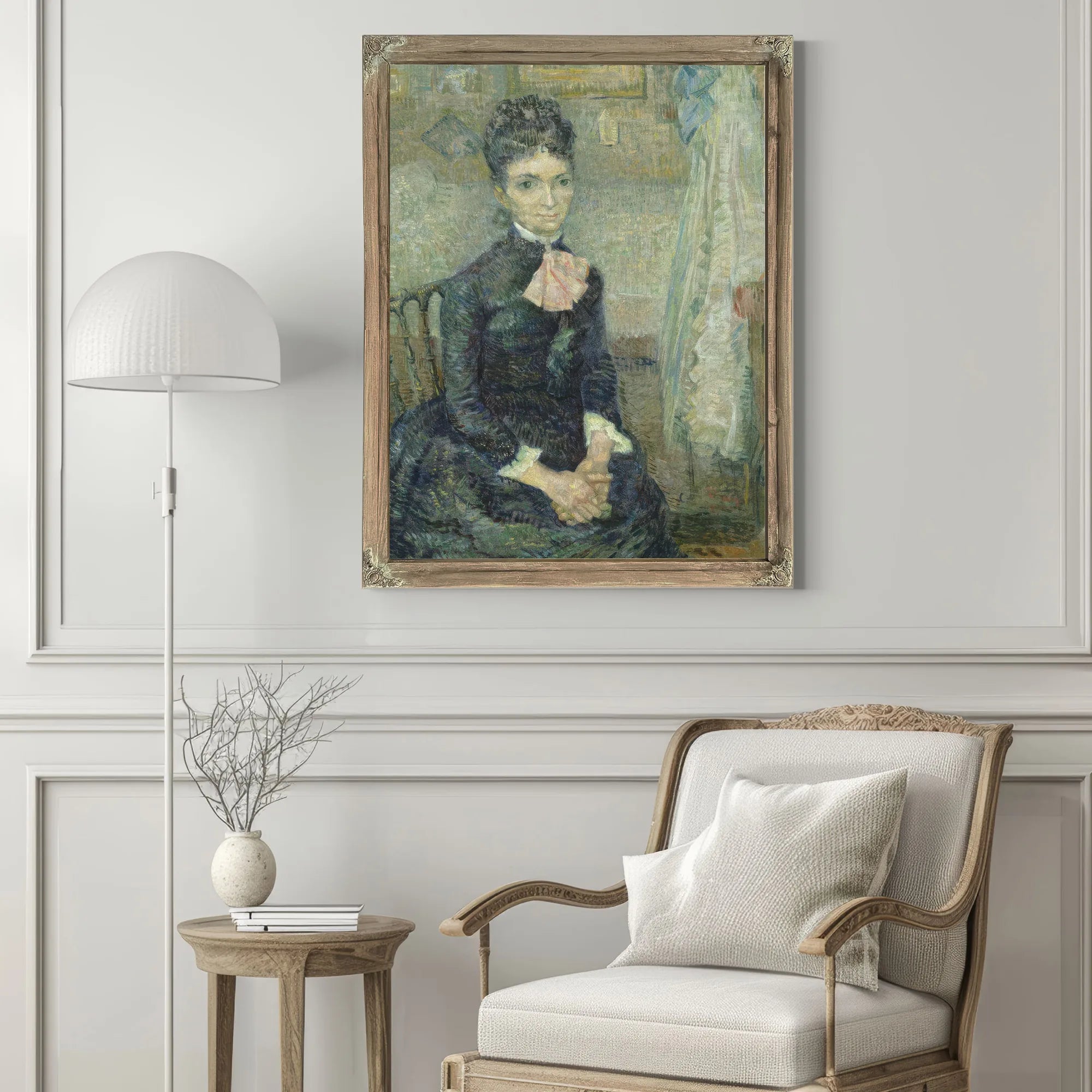 Portrait Of Leonie Rose Charbuy Davy By Vincent Van Gogh Fine Art Print