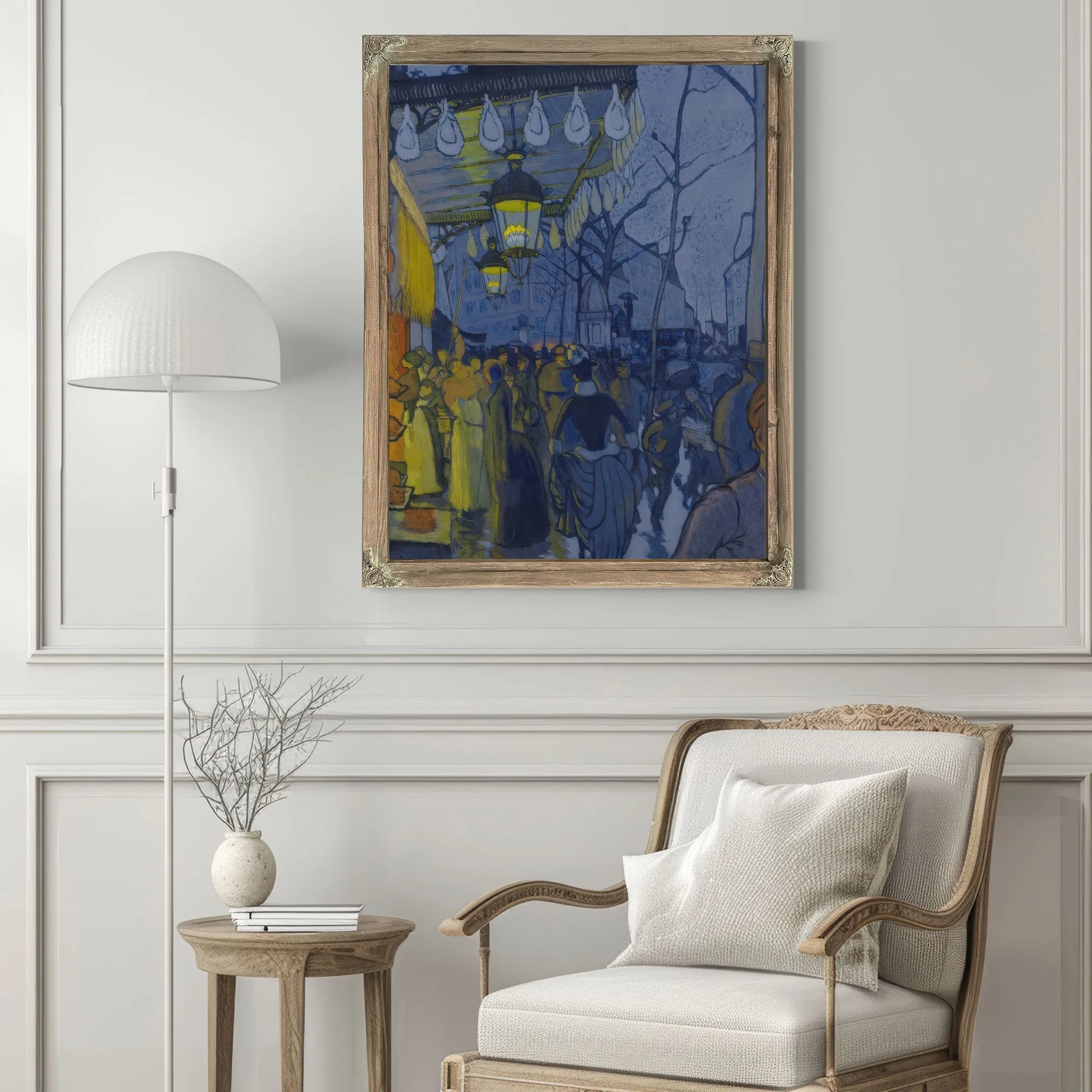 Avenue De Clichy By Louis Anquetin Fine Art Print