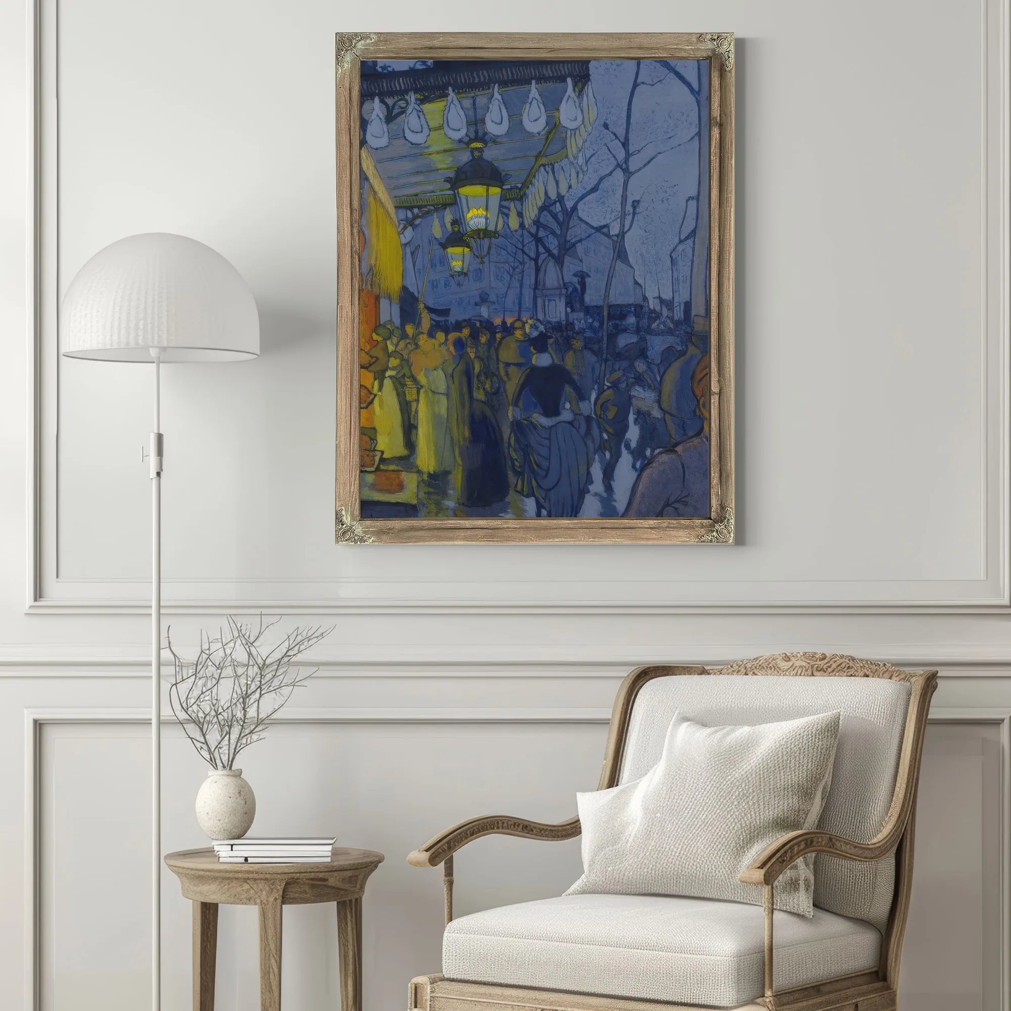 Avenue De Clichy By Louis Anquetin Fine Art Print