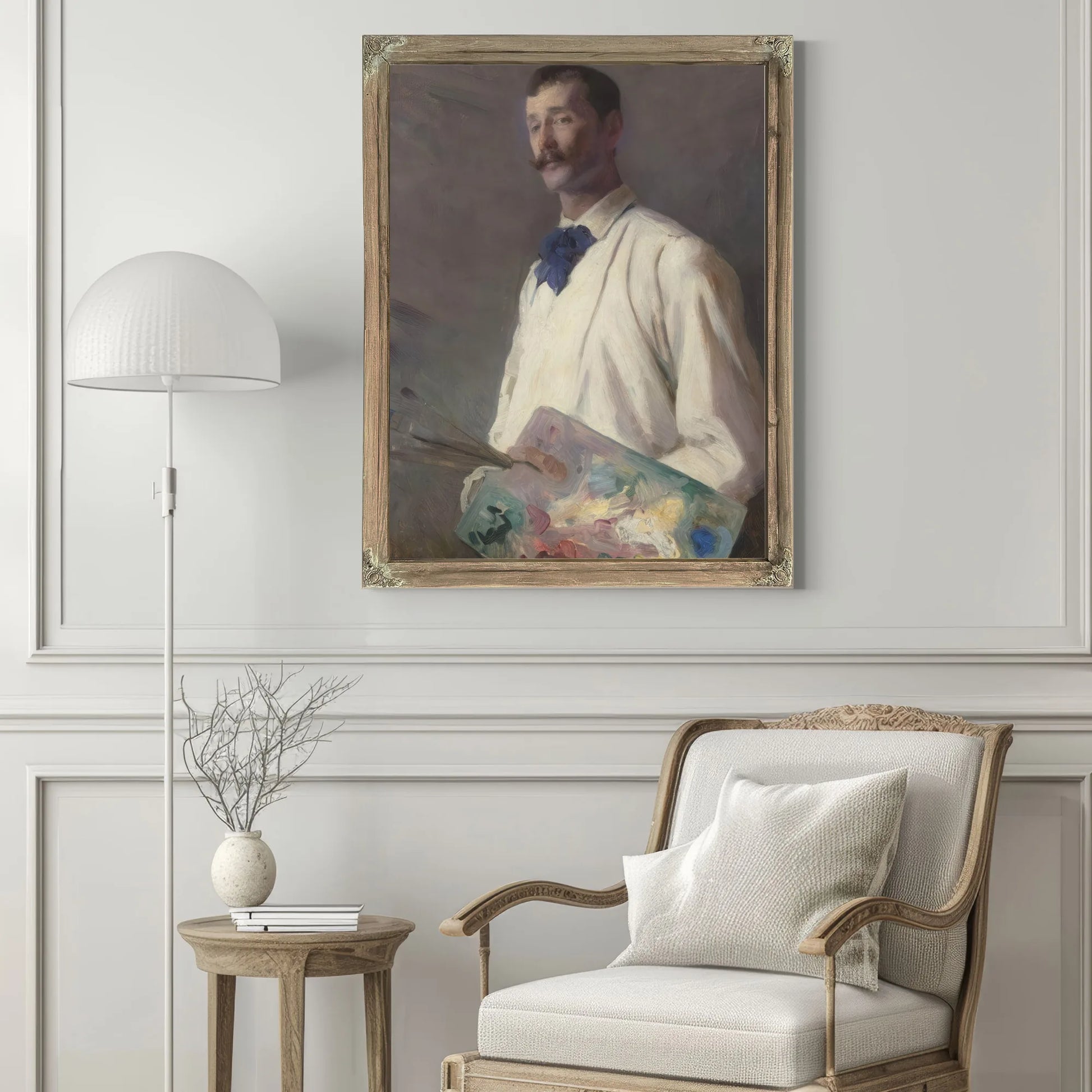 Portrait Of Alexander Harrison 1888 By Cecilia Beaux Fine Art Print
