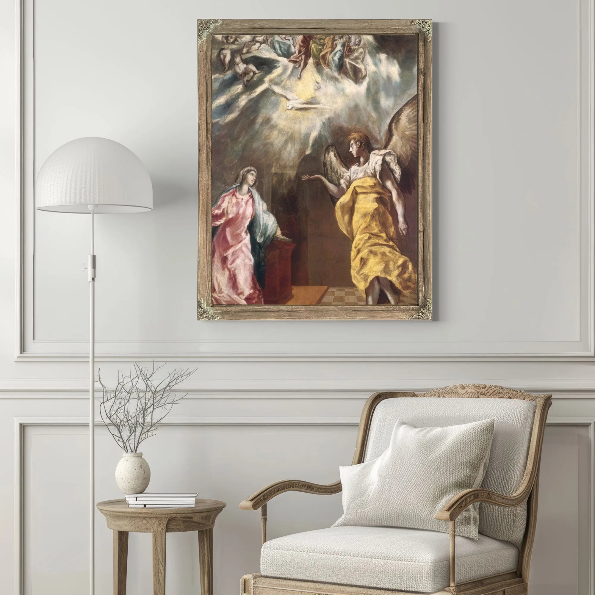 The Annunciation 2 By El Greco Fine Art Print