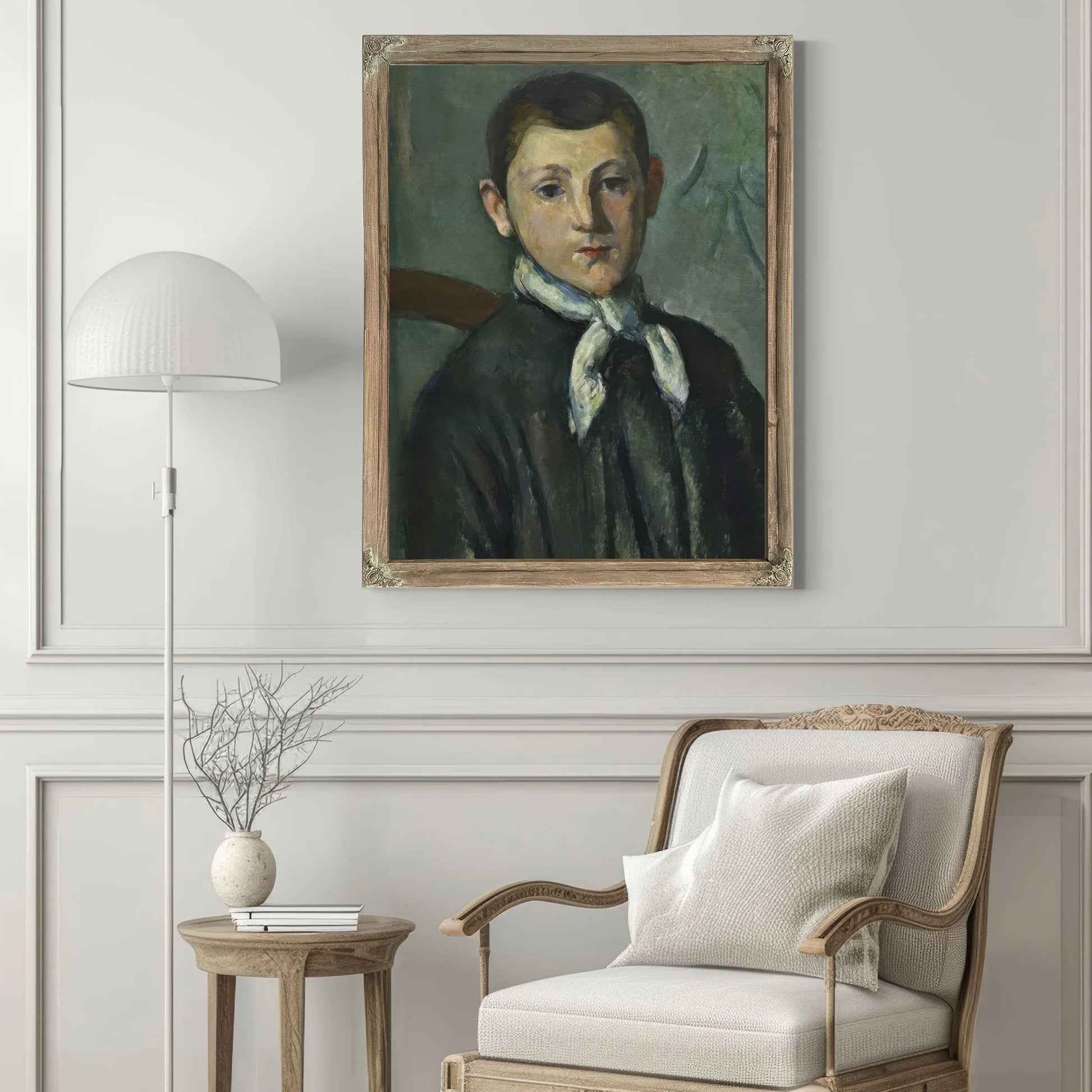 Louis Guillaume By Paul Cezanne Fine Art Print
