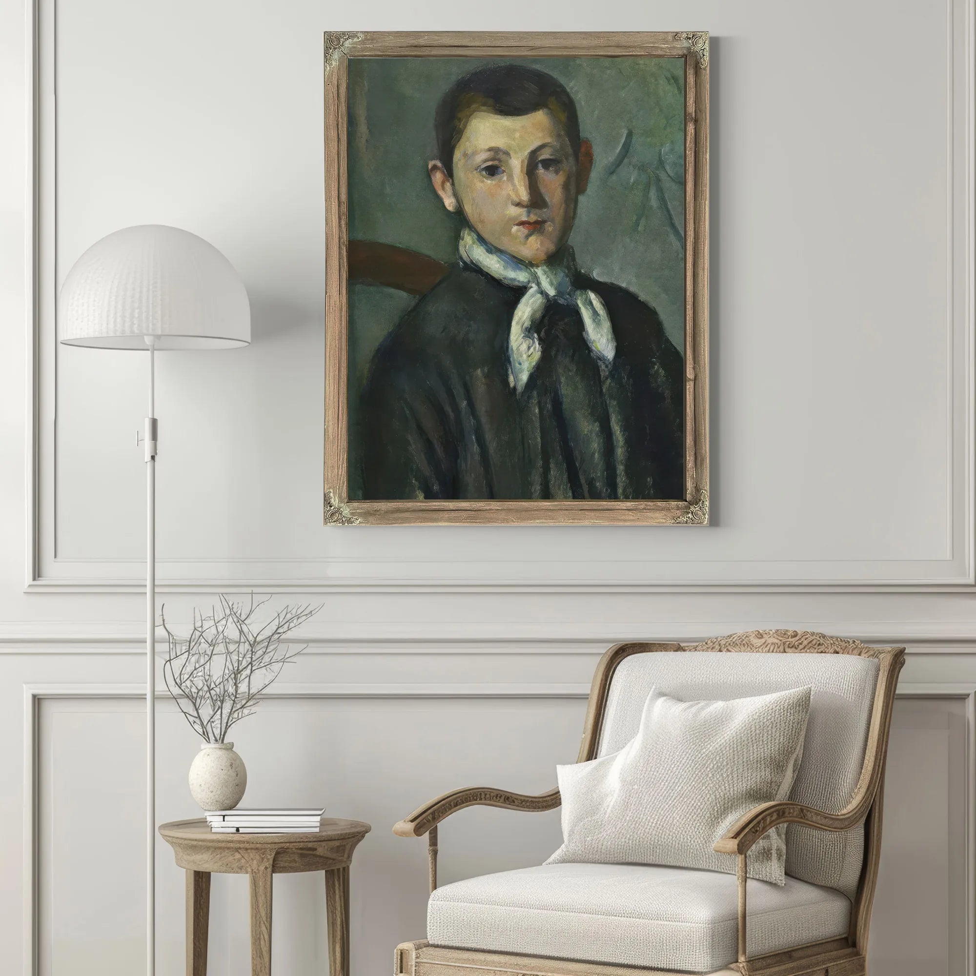 Louis Guillaume By Paul Cezanne Fine Art Print