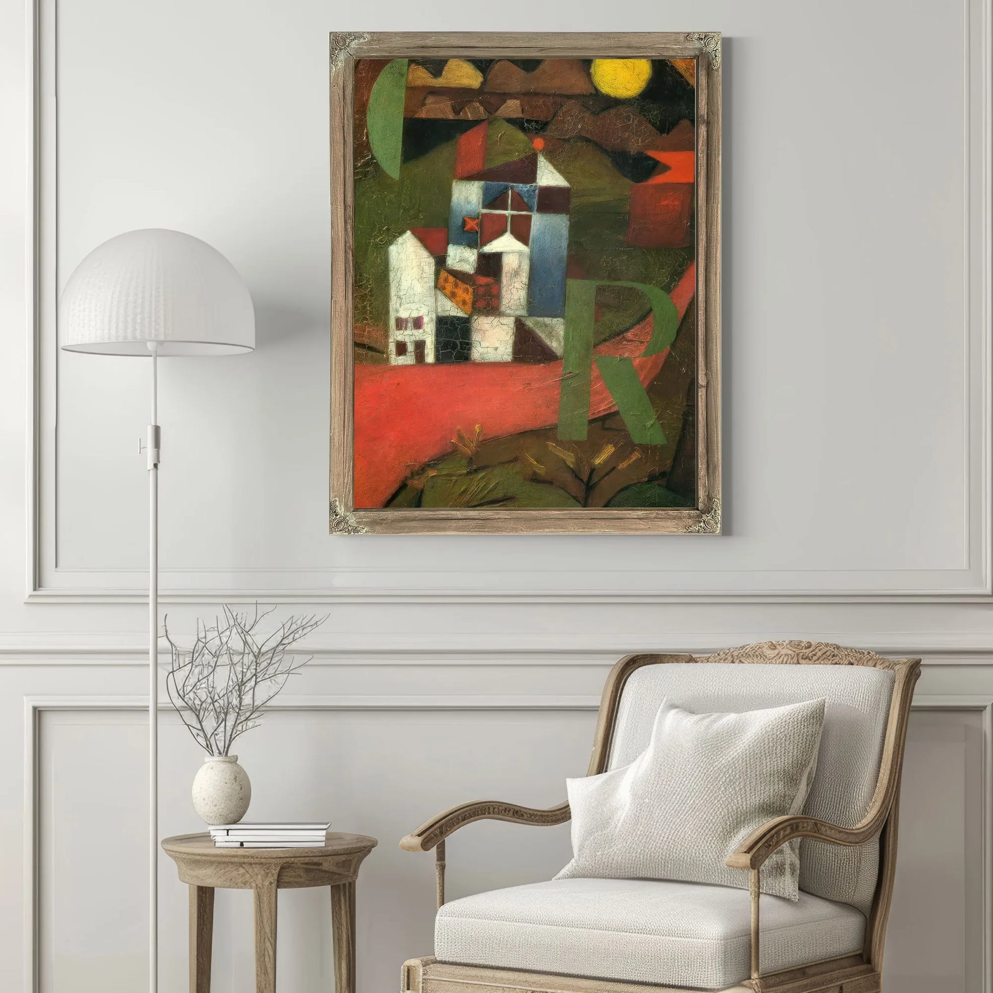 Villa R 1919 153 By Paul Klee Fine Art Print