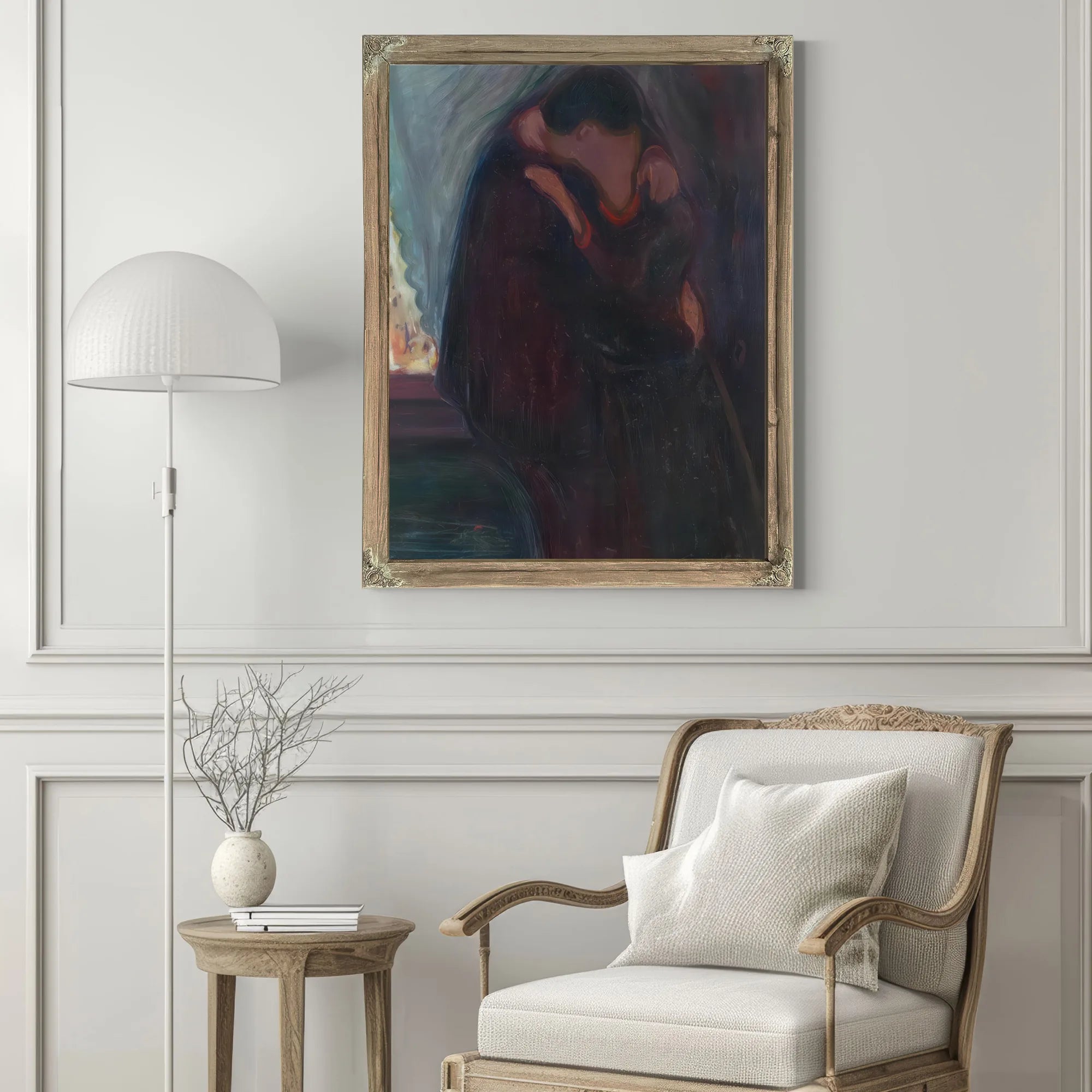 The Kiss 1897 By Edvard Munch Fine Art Print