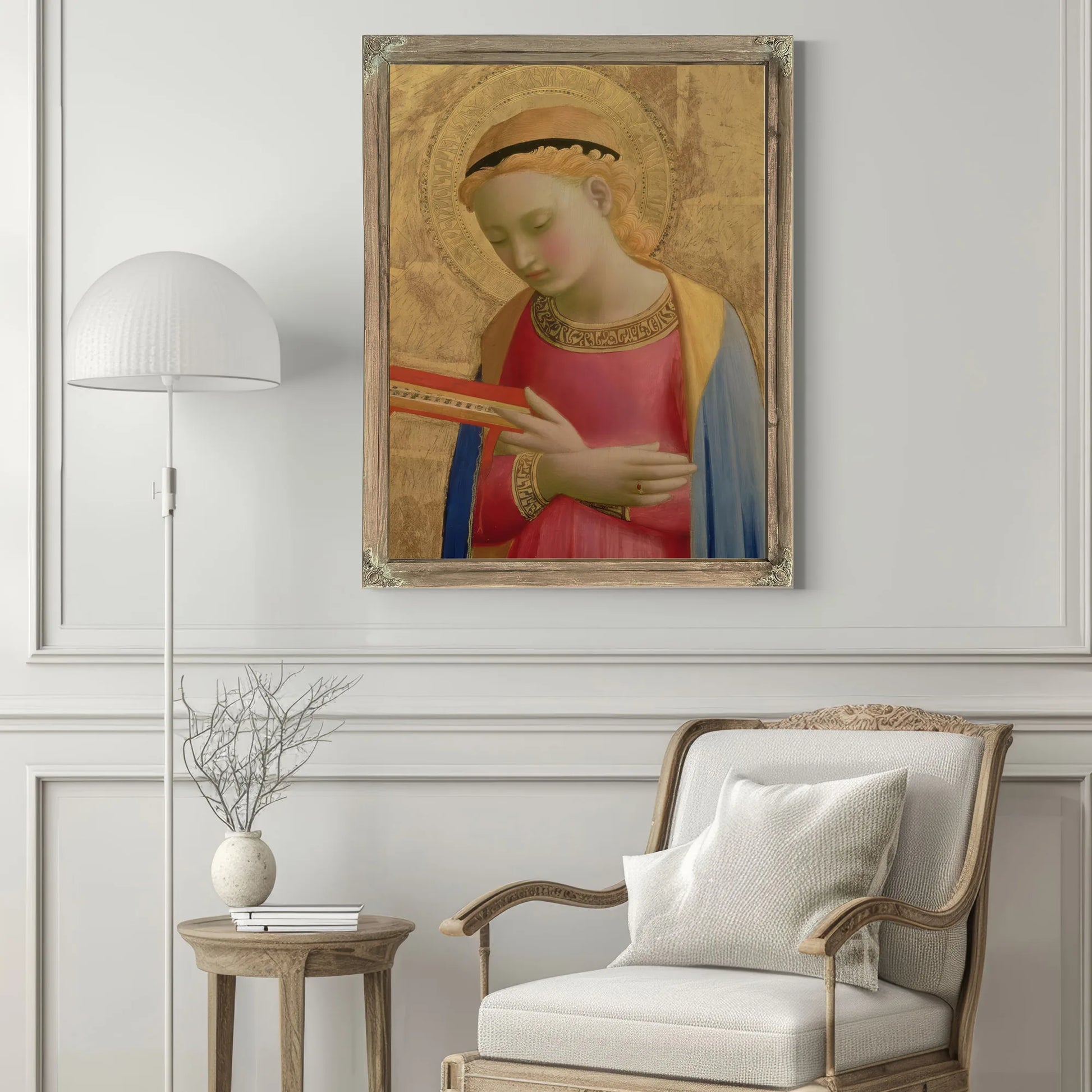 Virgin Annunciate By Fra Angelico Fine Art Print