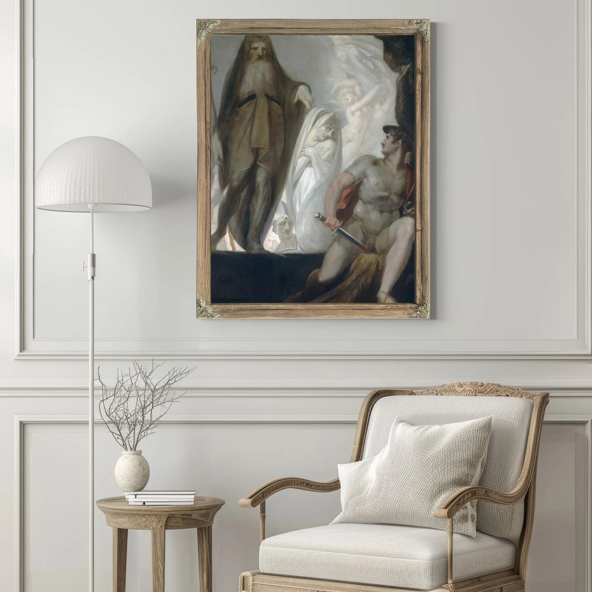 Teiresias Foretells The Future To Odysseus 1 By Henry Fuseli Fine Art Print