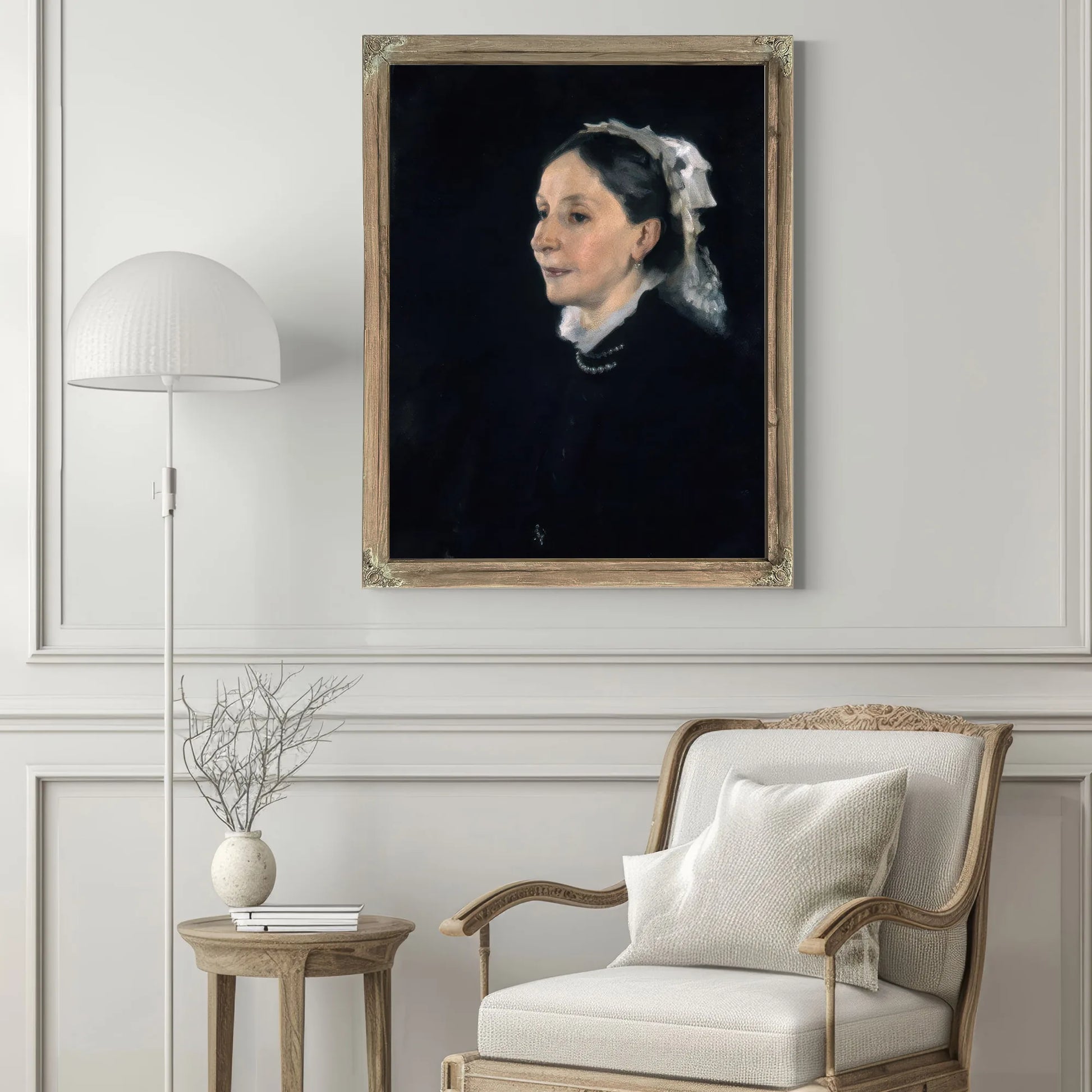 Portrait Of Mrs Daniel Curtis By John Singer Sargent Fine Art Print