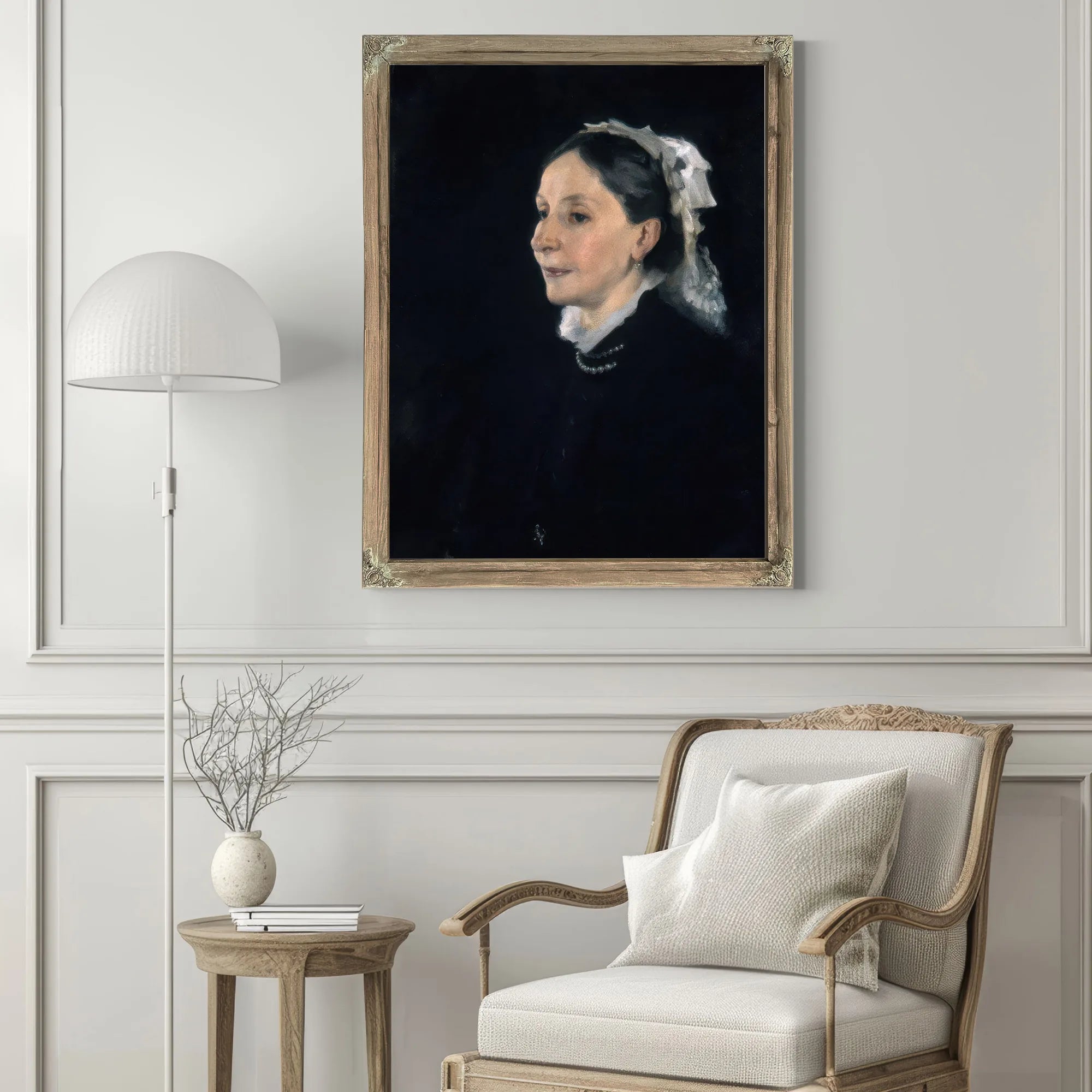 Portrait Of Mrs Daniel Curtis By John Singer Sargent Fine Art Print