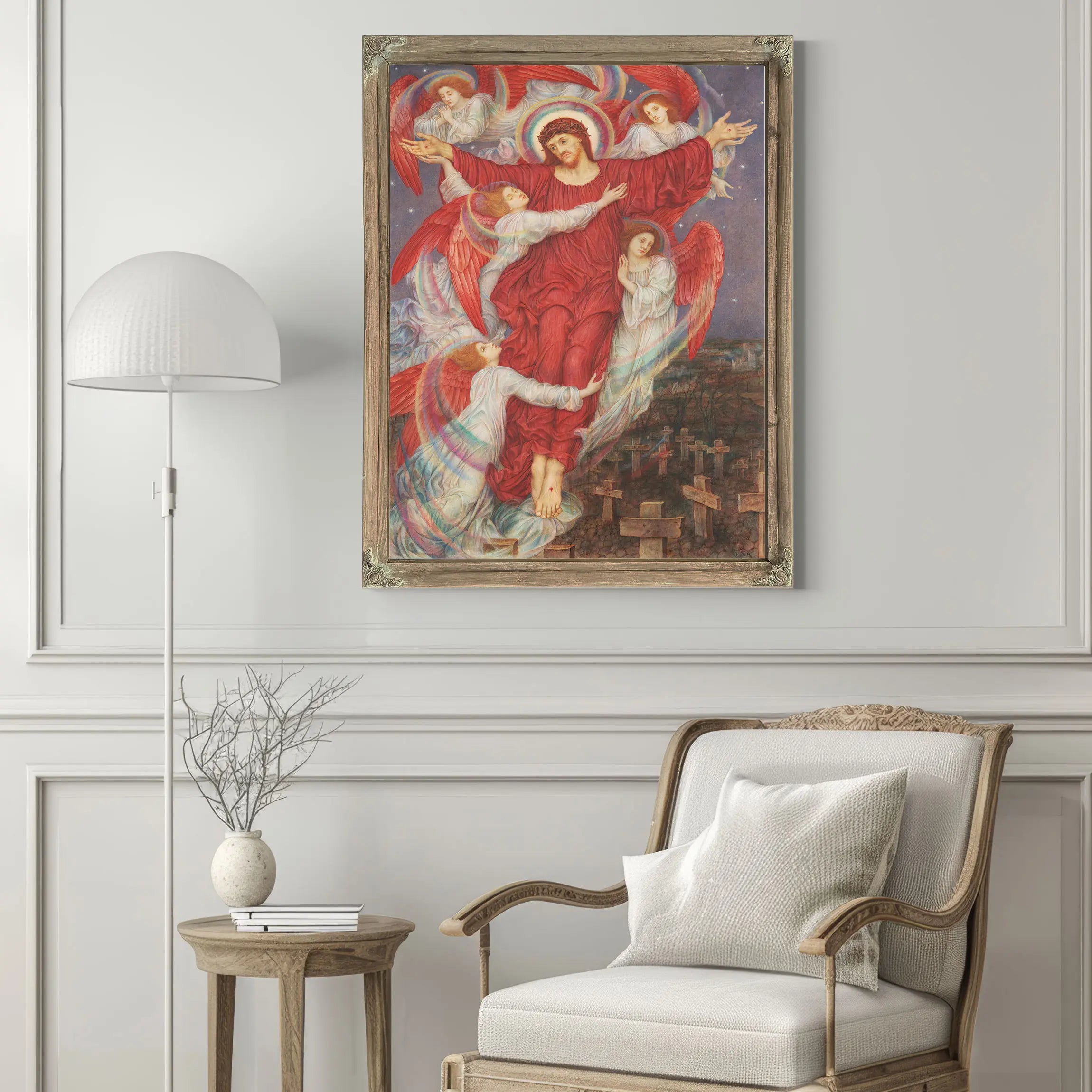 The Red Cross by Evelyn De Morgan