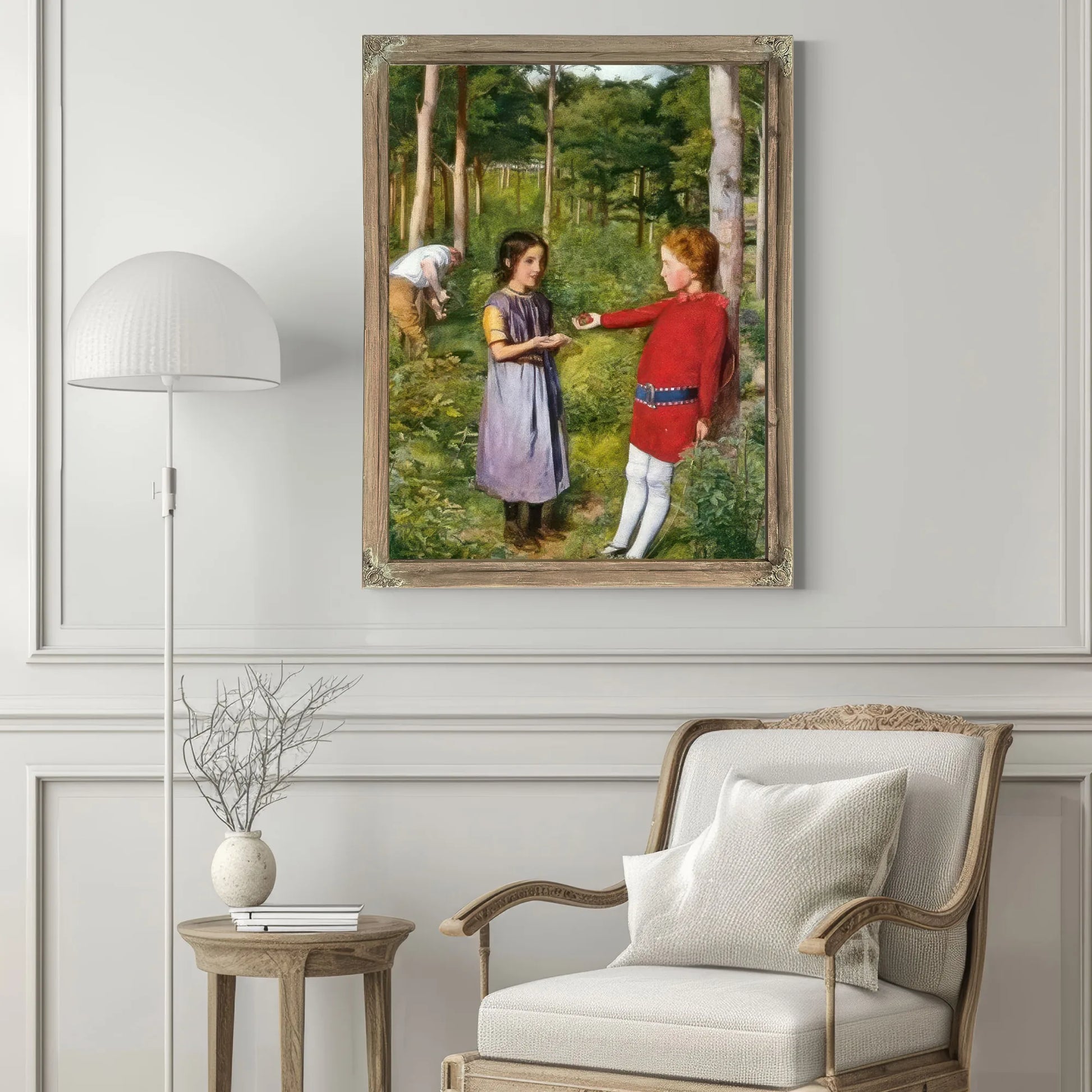 The Woodmans Daughter By John Everett Millais Fine Art Print