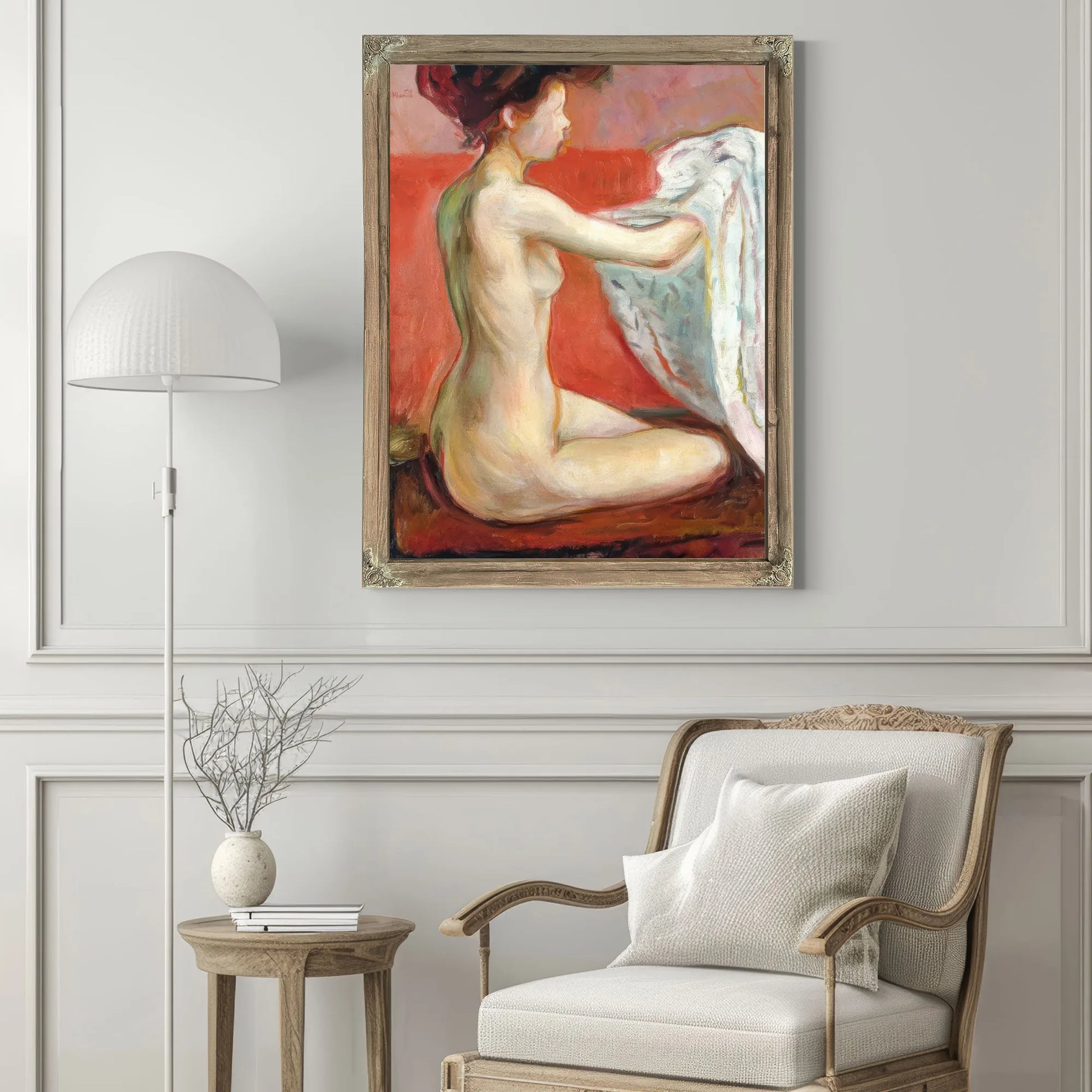 Paris Nude 1896 By Edvard Munch Fine Art Print