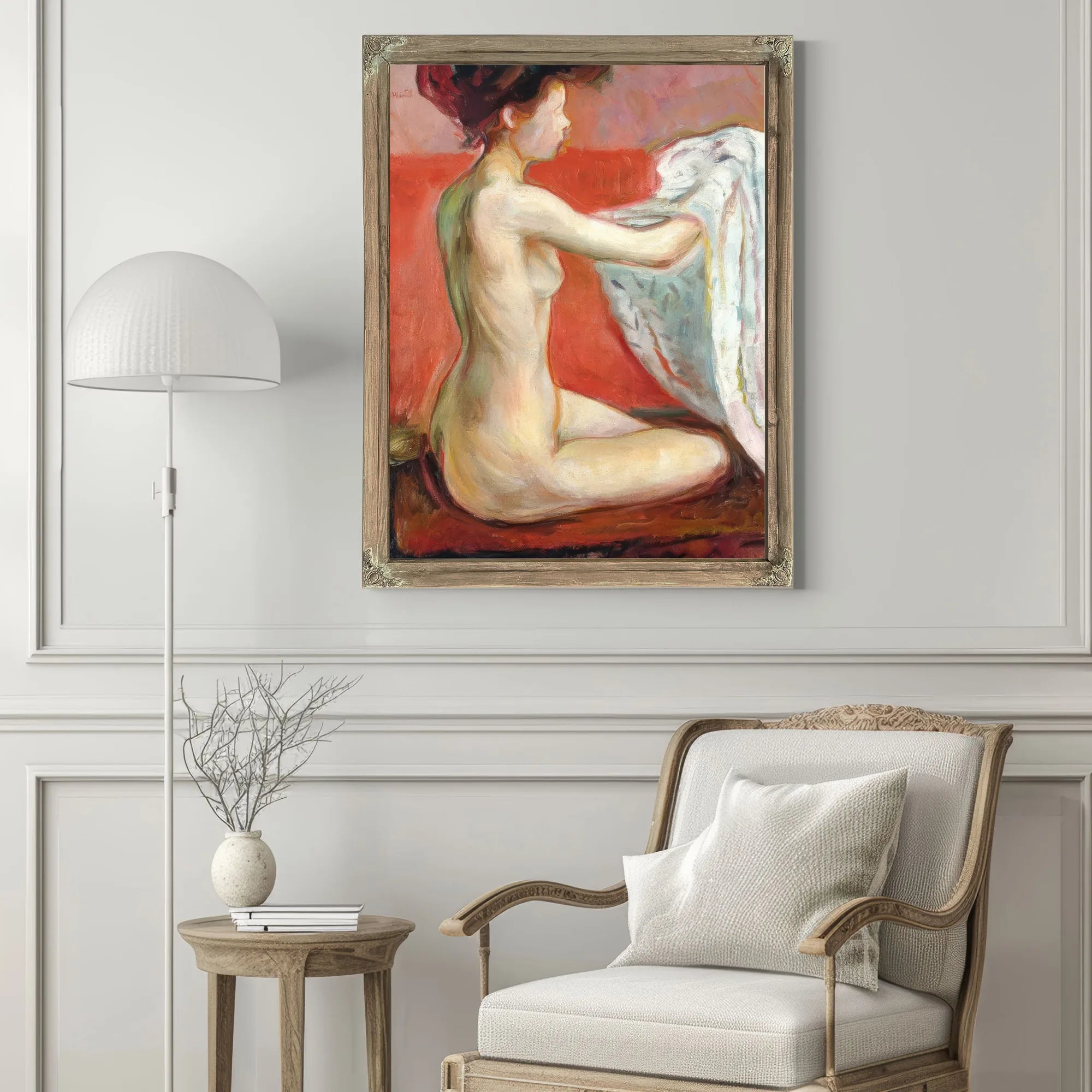 Paris Nude 1896 By Edvard Munch Fine Art Print