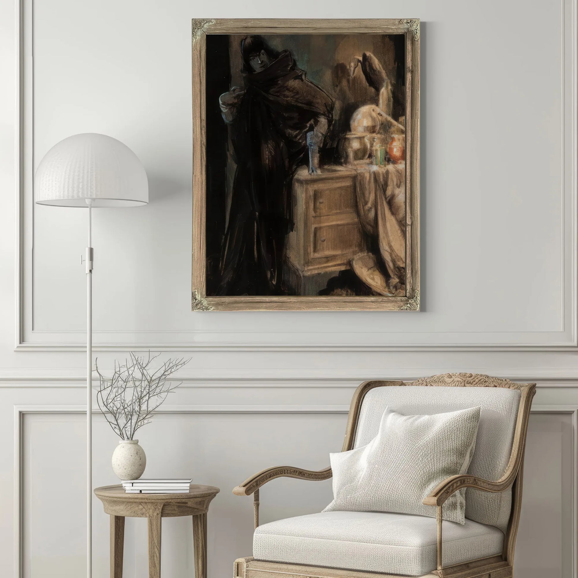 The Golden Lancet By Everett Shinn Fine Art Print