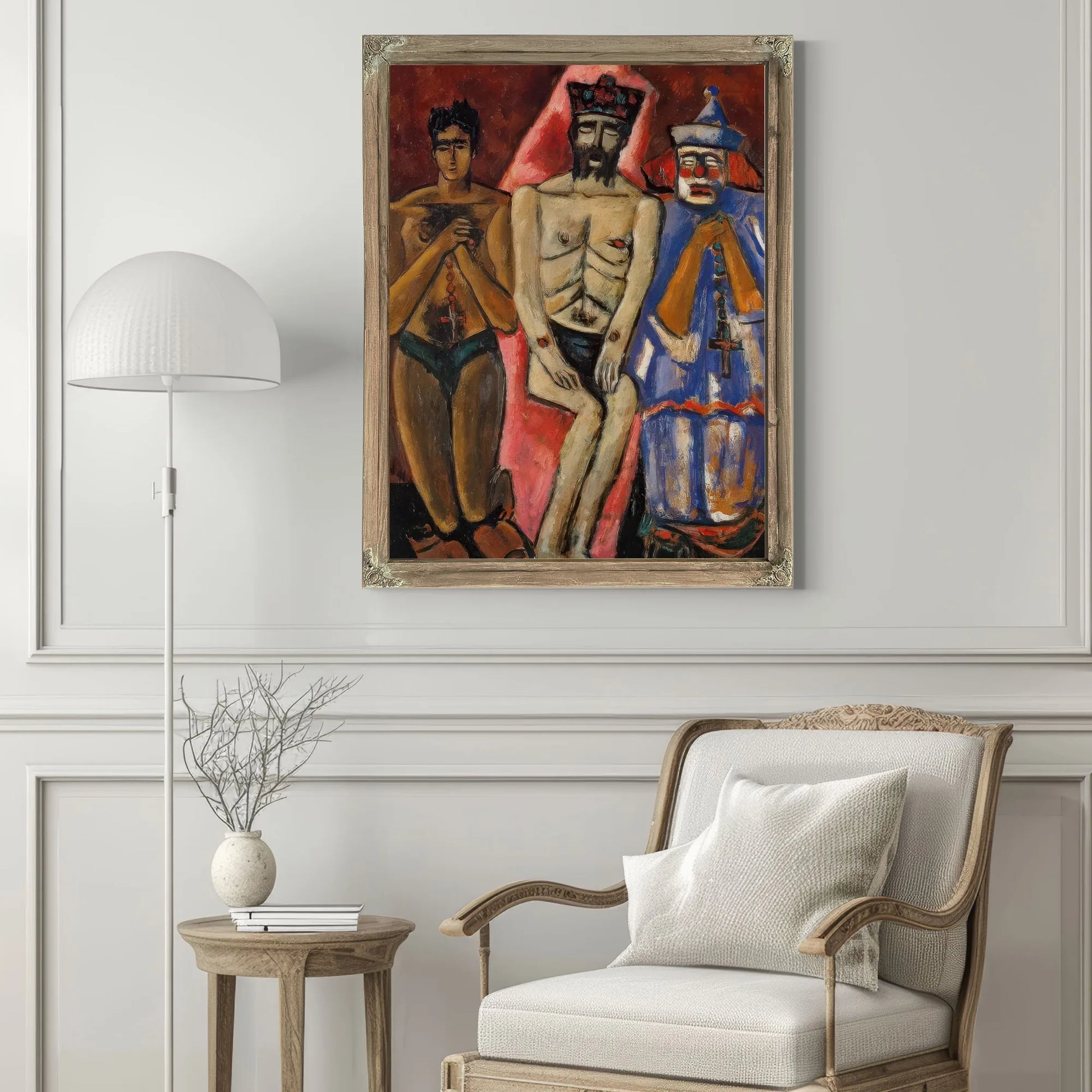 Three Friends By Marsden Hartley Fine Art Print