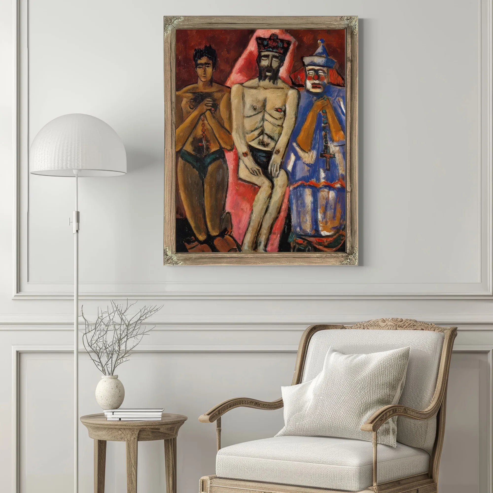 Three Friends By Marsden Hartley Fine Art Print
