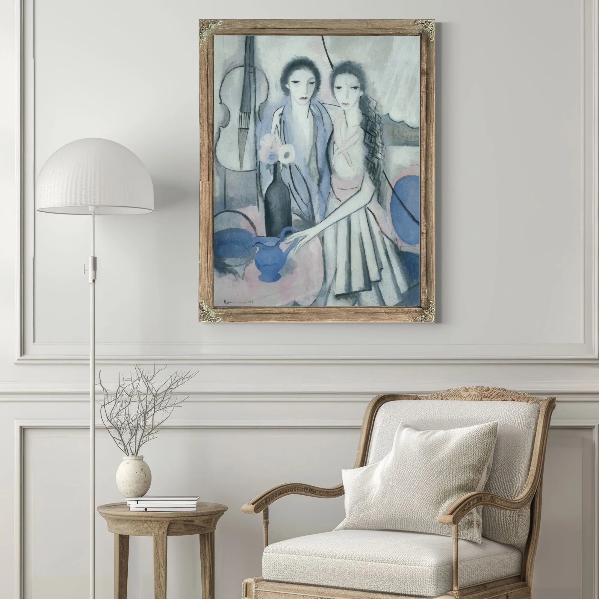 Two Sisters With A Cello 1914 By Marie Laurencin Fine Art Print
