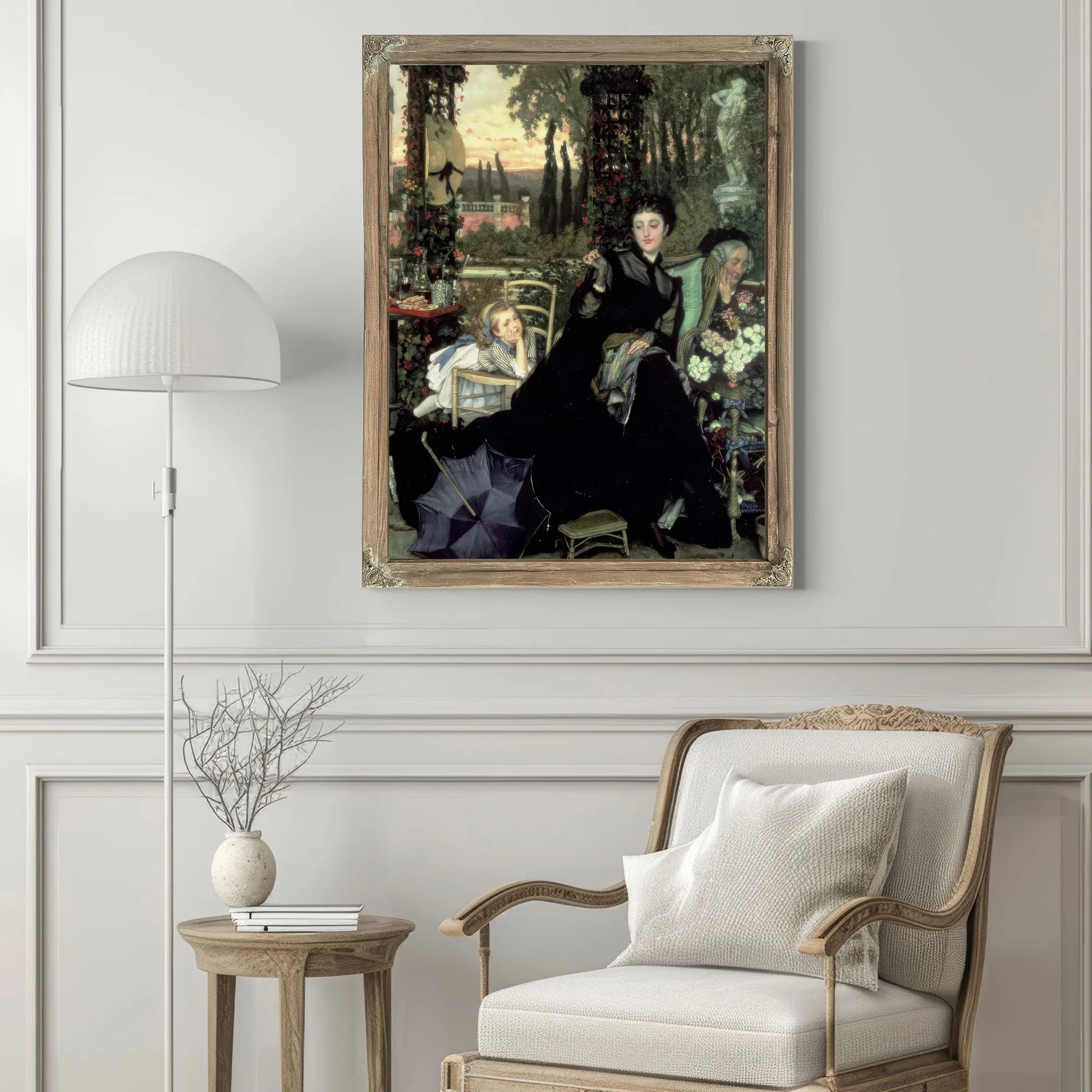 The Widow By James Tissot Fine Art Print