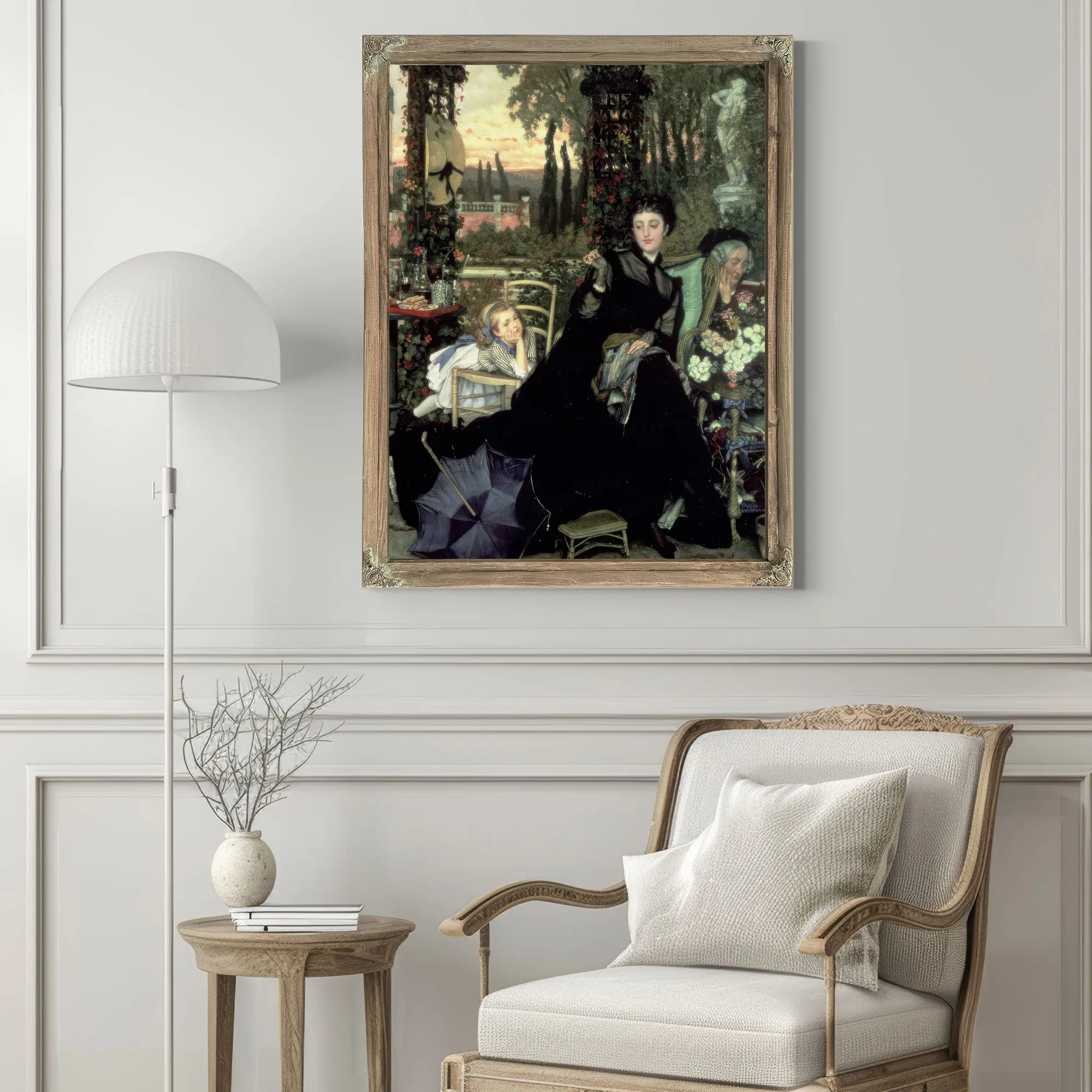 The Widow By James Tissot Fine Art Print