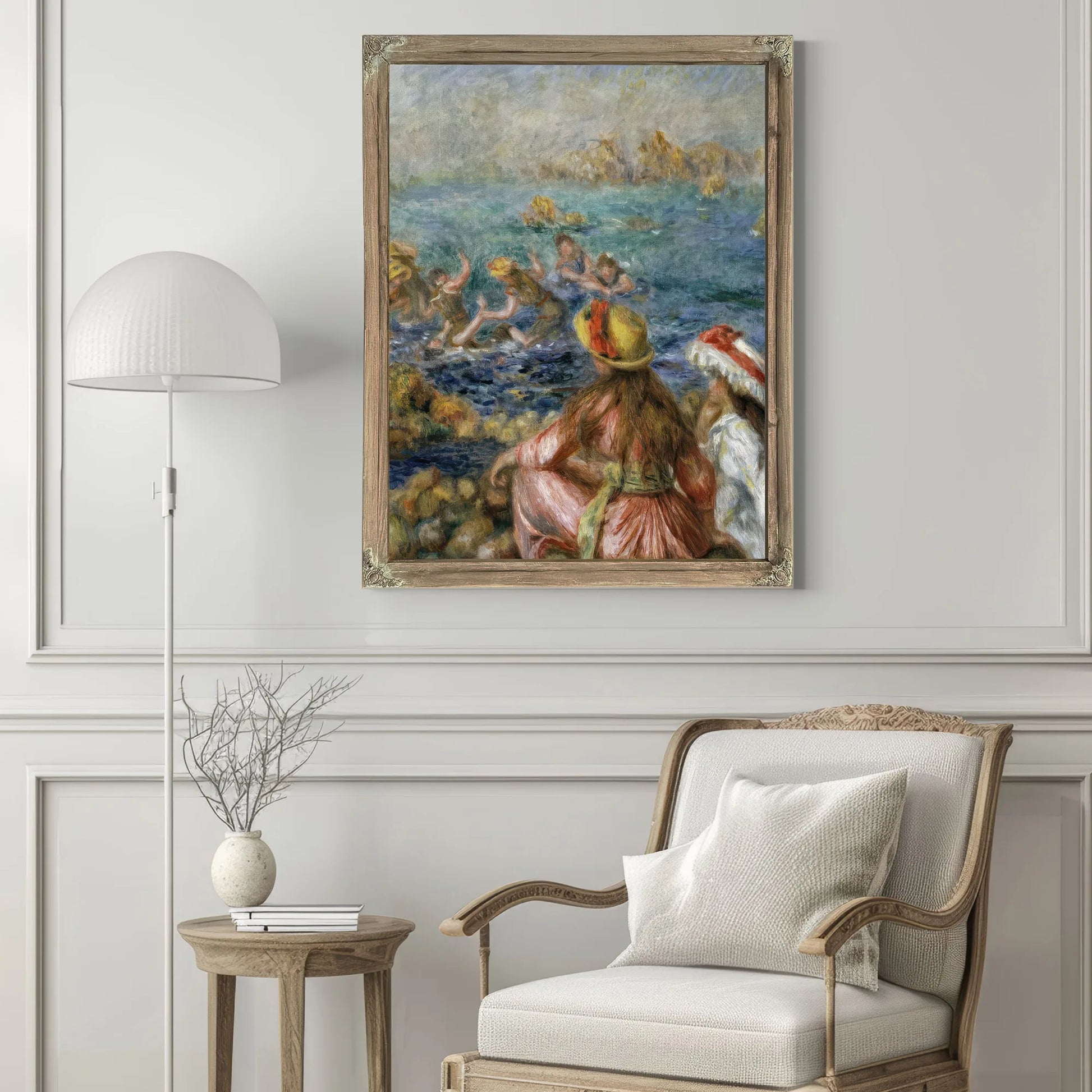 The Bathers By Pierre Auguste Renoir Fine Art Print