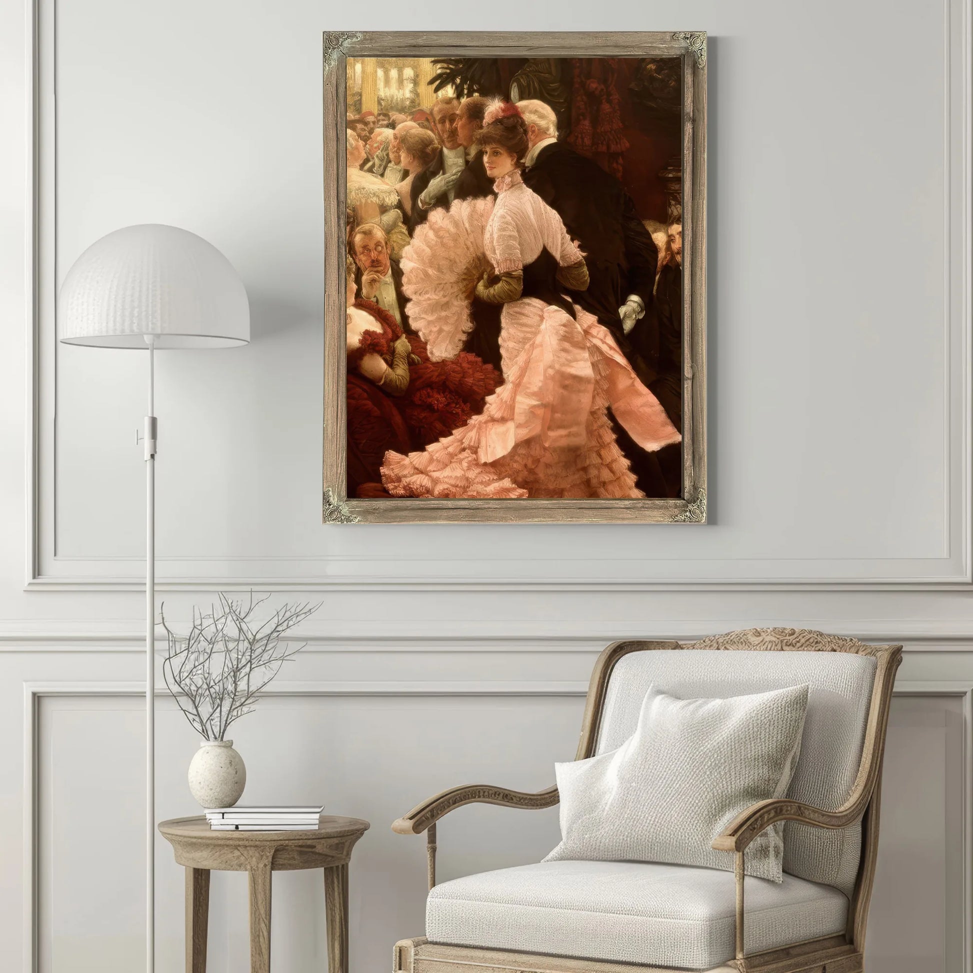 The Political Woman By James Tissot Fine Art Print