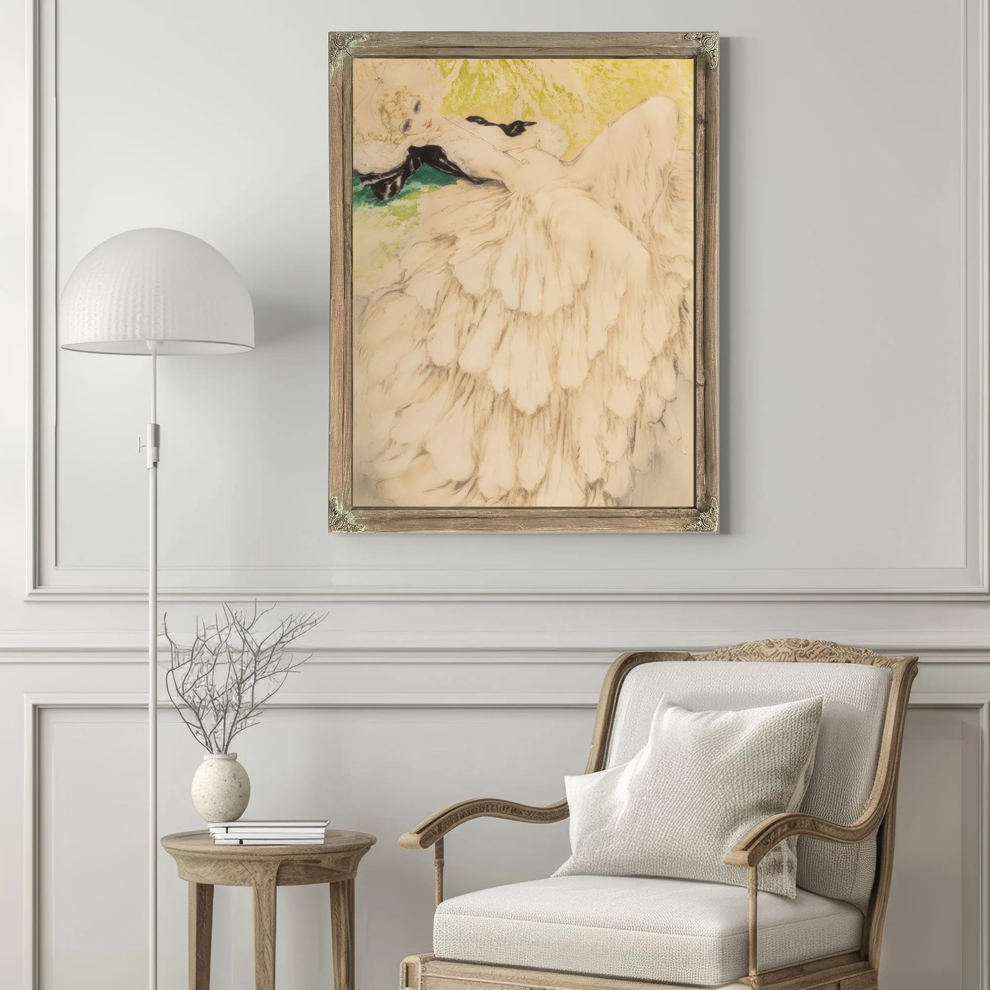Dreaming Eyes No. 280 By Louis Icart Fine Art Print