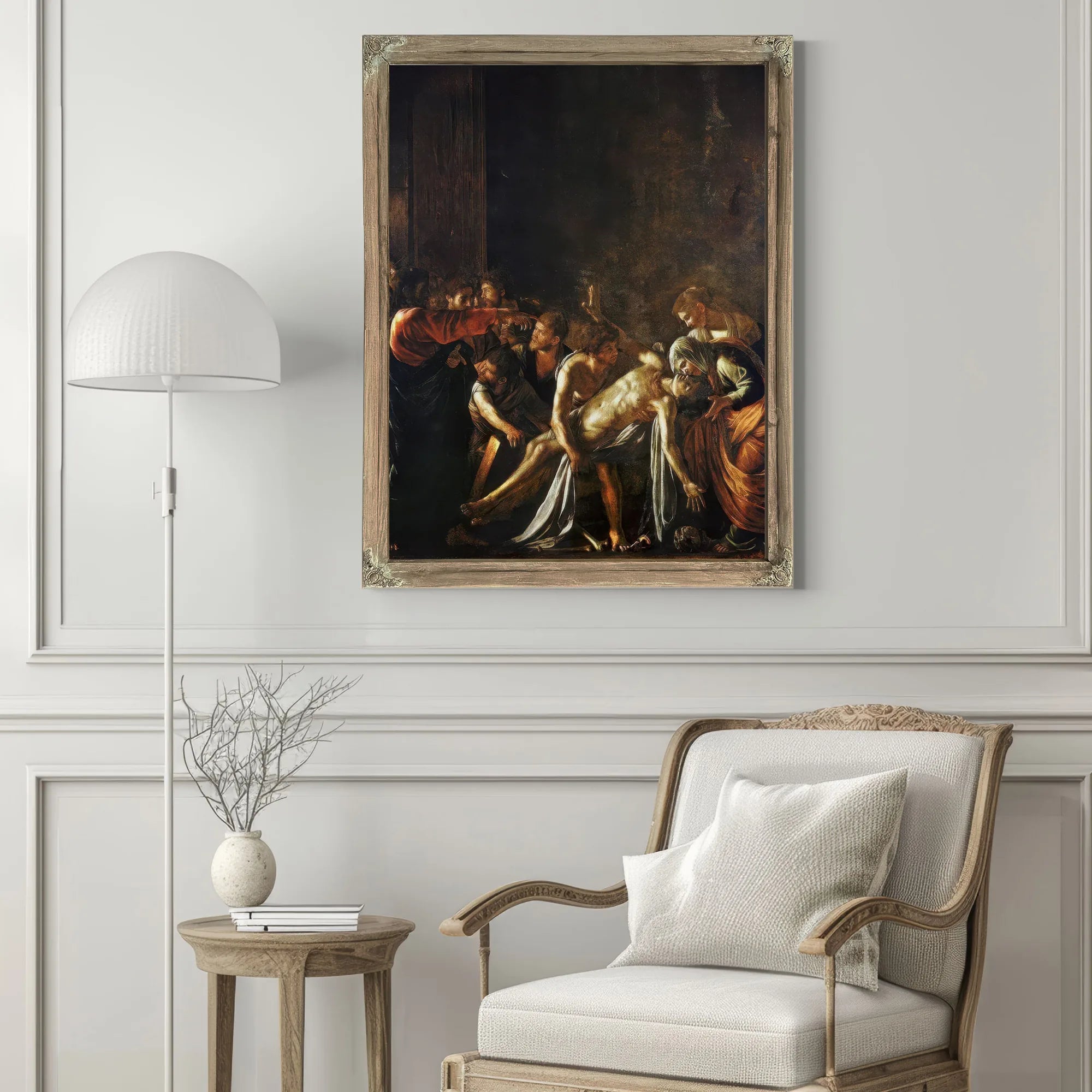 Raising Of Lazarus 1609 By Caravaggio Fine Art Print