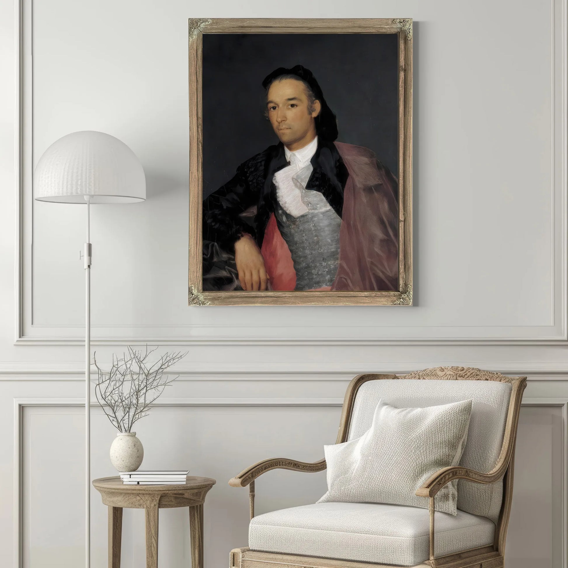 Portrait Of The Matador Pedro Romero By Francisco De Goya Fine Art Print