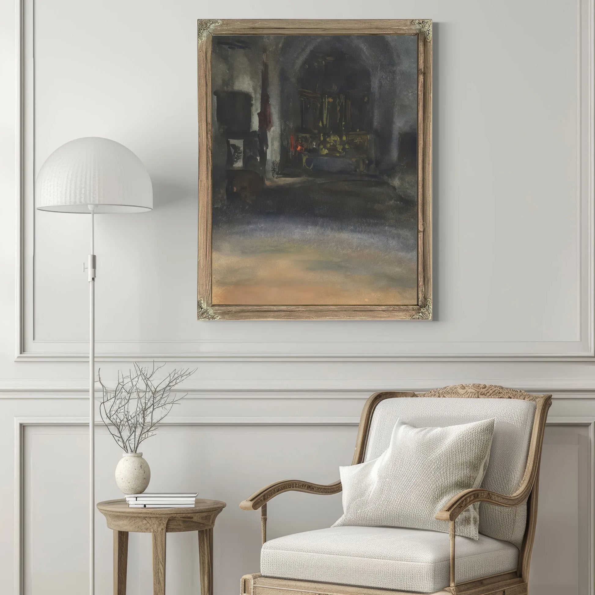 Spanish Church Interior By John Singer Sargent Fine Art Print