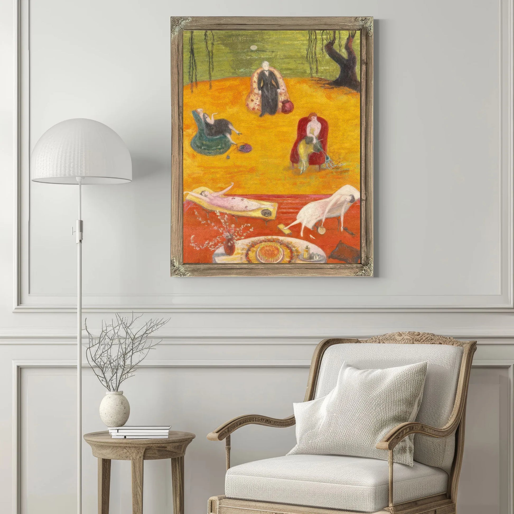 Heat 1919 By Florine Stettheimer Fine Art Print