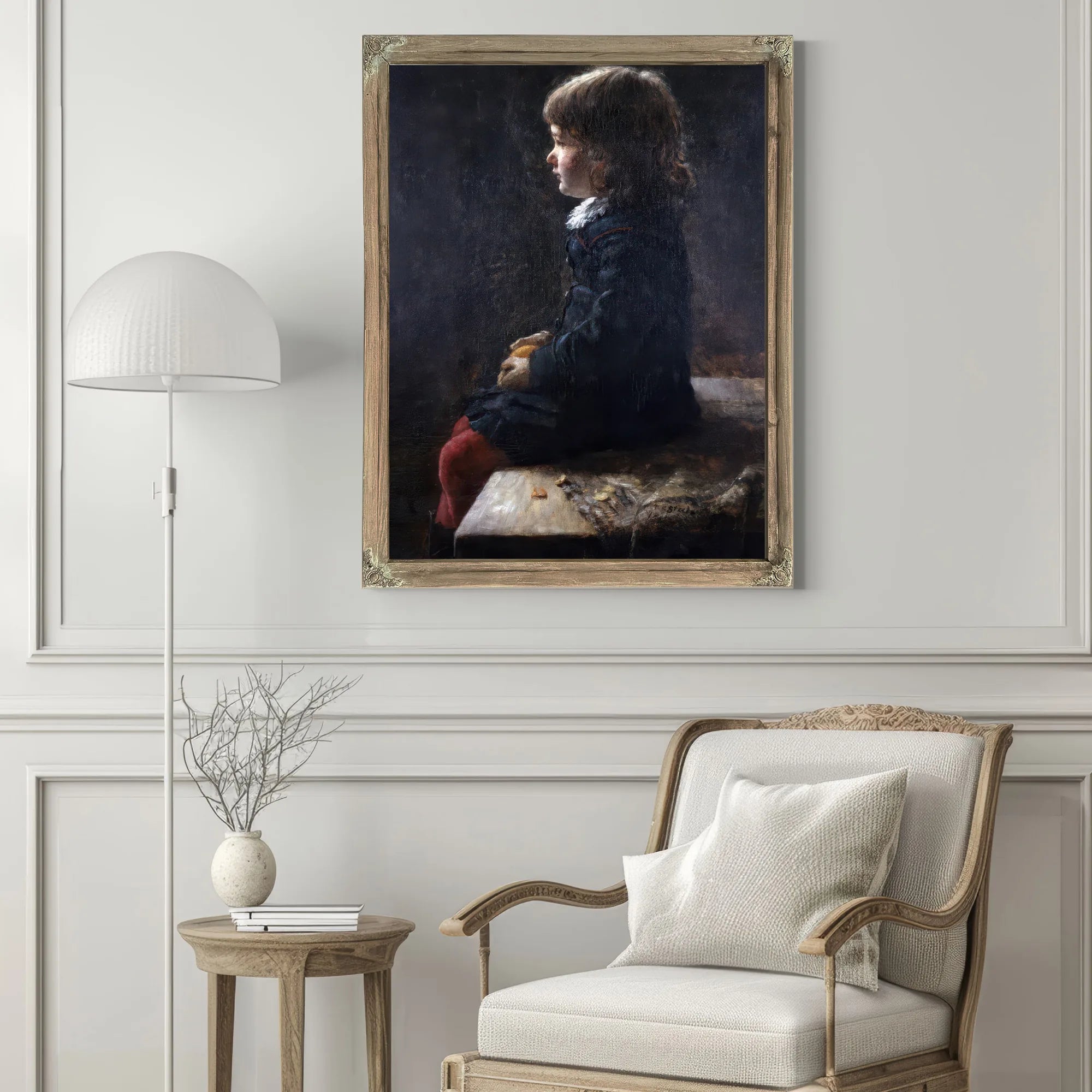 Shirley Steele (1878 1952) By Theodore Clement Steele Fine Art Print