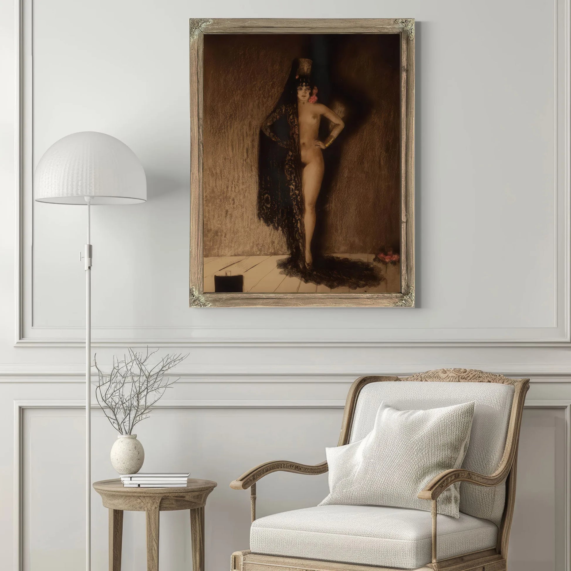 Conchita 1929 By Louis Icart Fine Art Print
