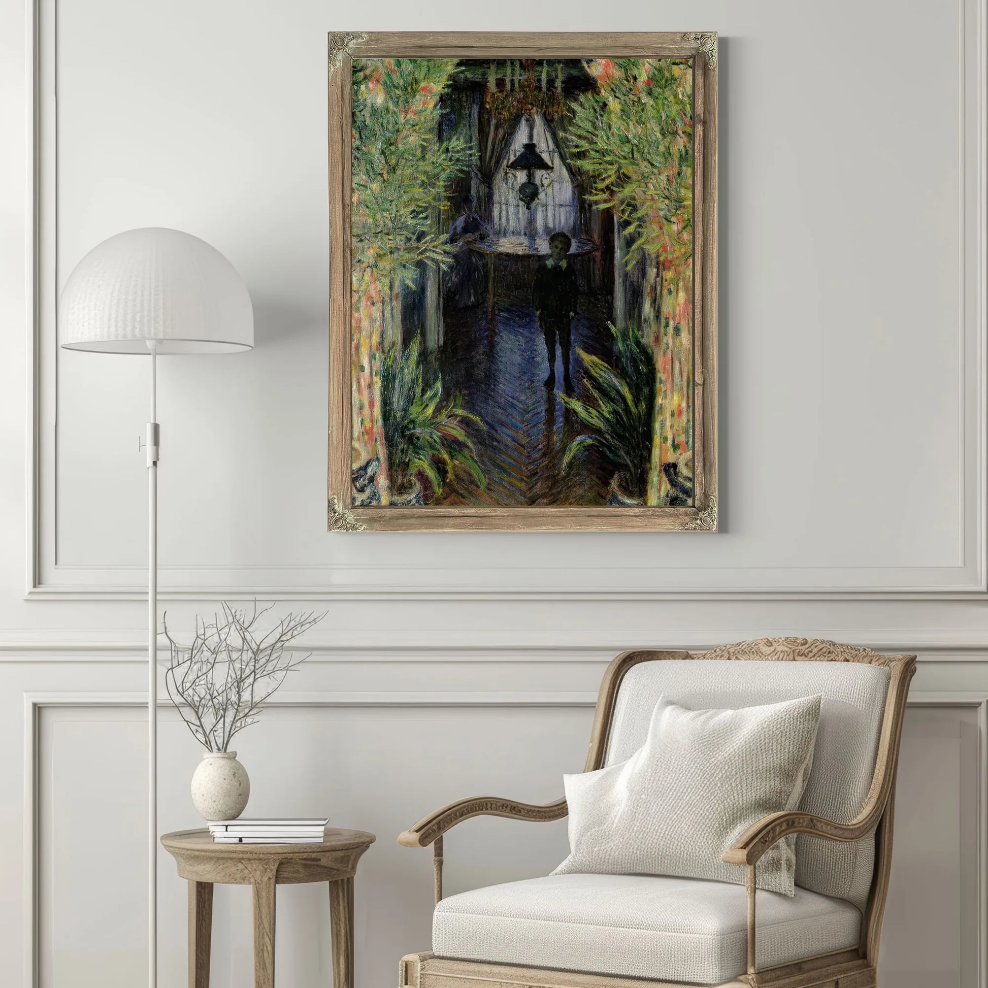 Corner Of A Flat At Argenteuil By Claude Monet Fine Art Print