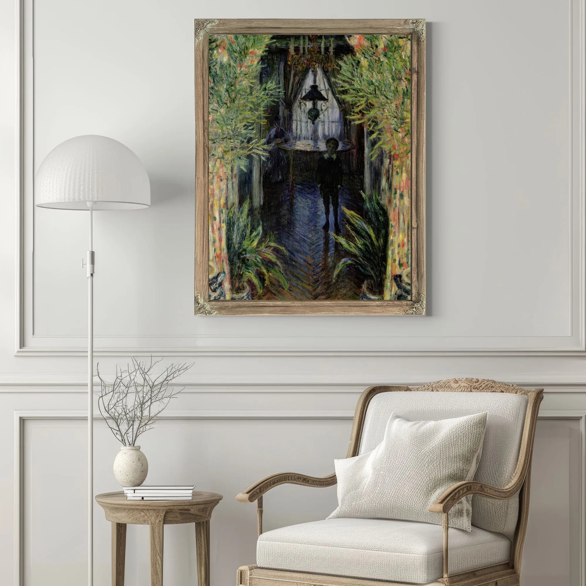 Corner Of A Flat At Argenteuil By Claude Monet Fine Art Print