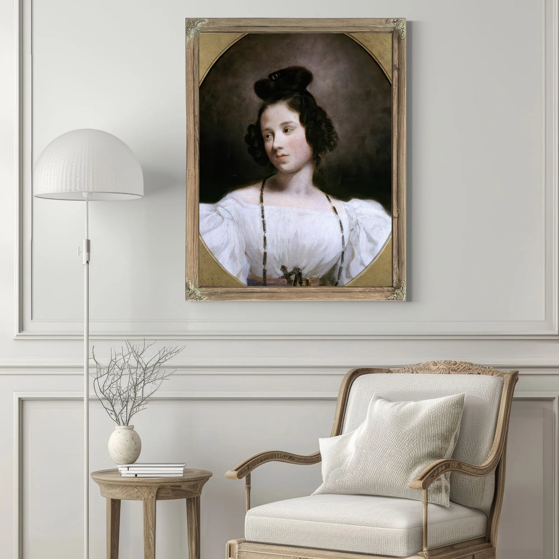 Mademoiselle Alexandrine Julie De La Boutraye By Eugene Delacroix Fine Art Print