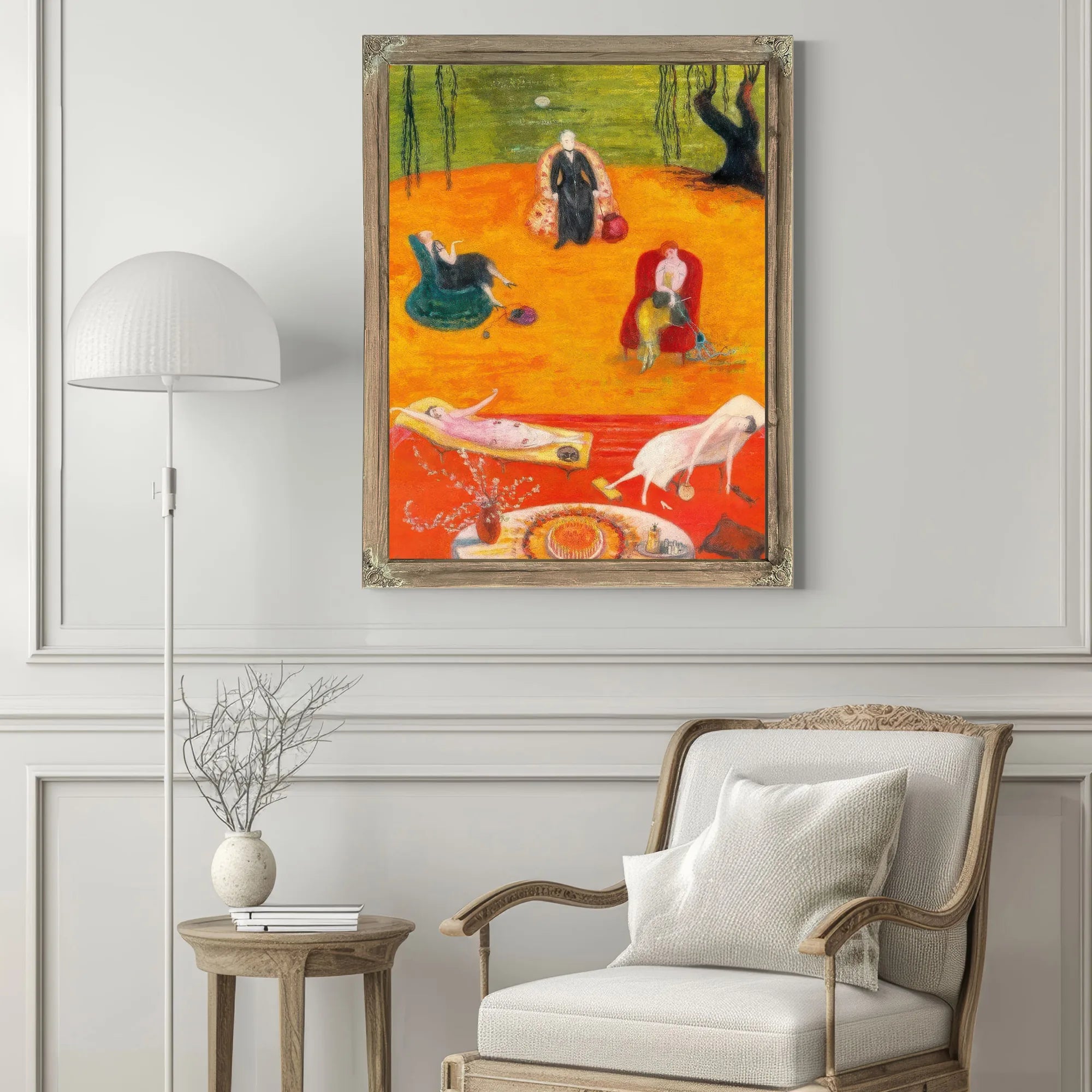 Heat By Florine Stettheimer Fine Art Print