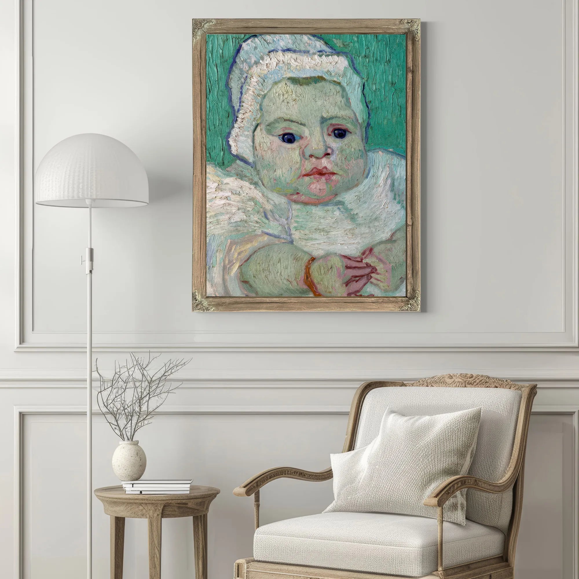 Roulin's Baby By Vincent Van Gogh Fine Art Print