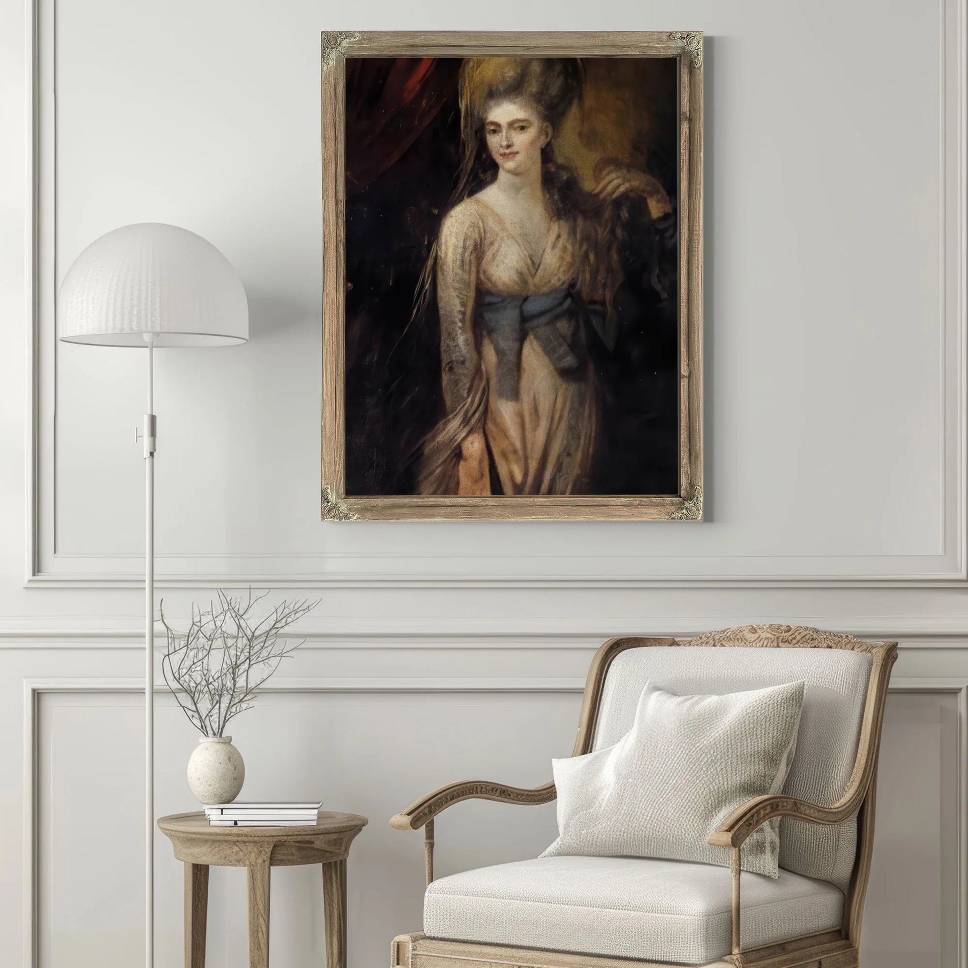 Portrait Of A Young Woman By Henry Fuseli Fine Art Print