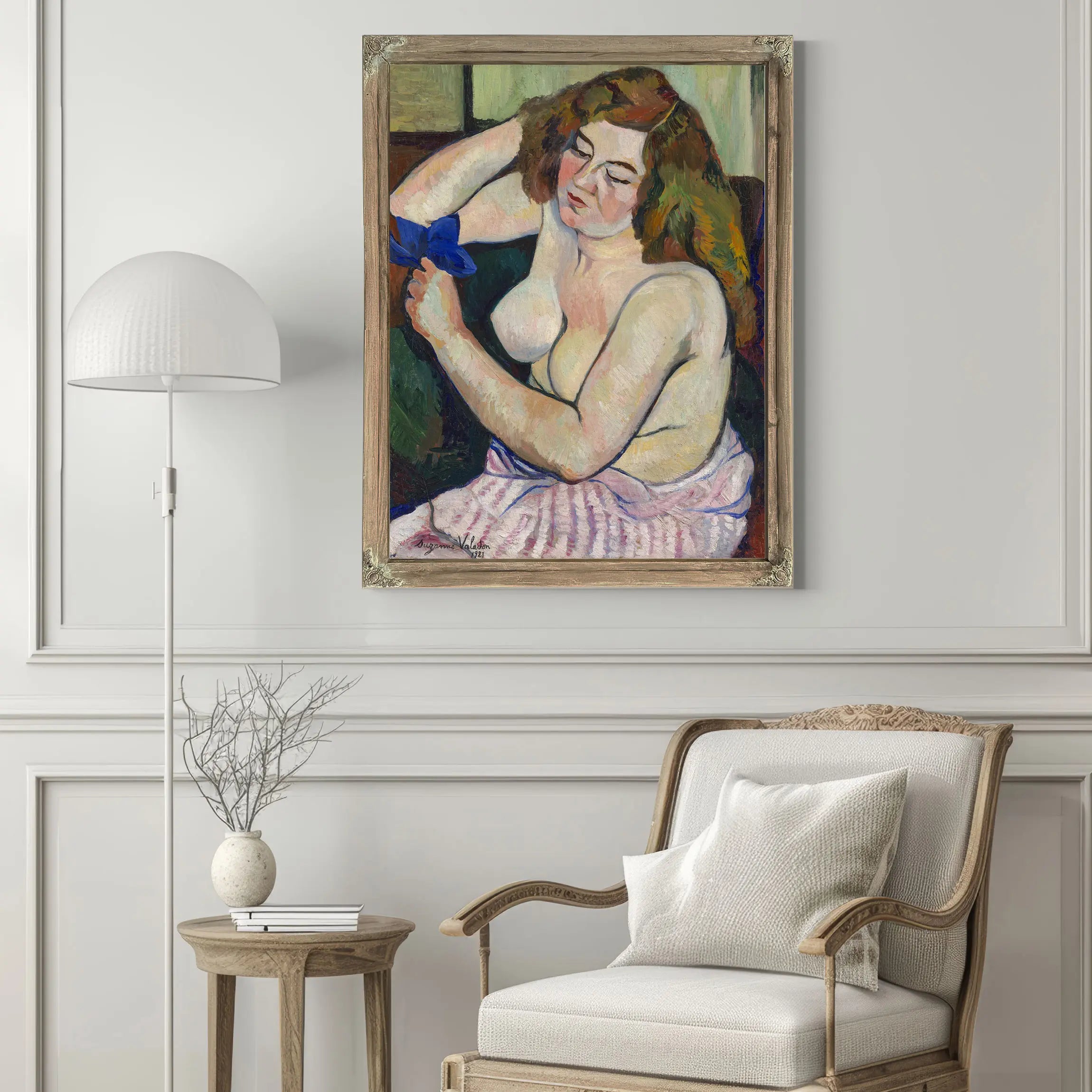 Femme Nue Assise 1921 by Suzanne Valadon