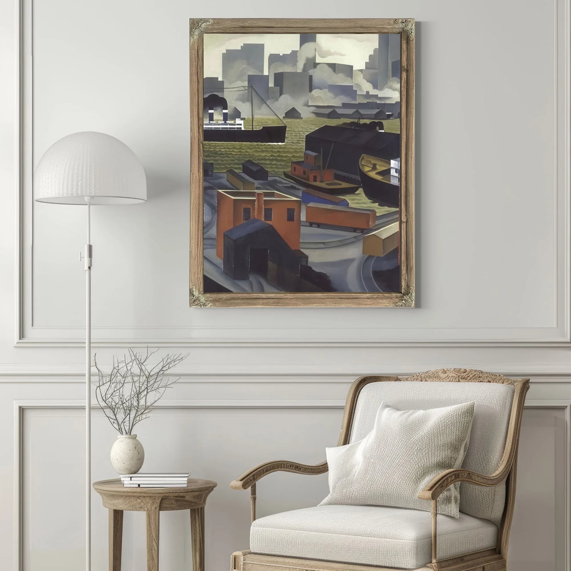 From Brooklyn Heights By George Ault Fine Art Print