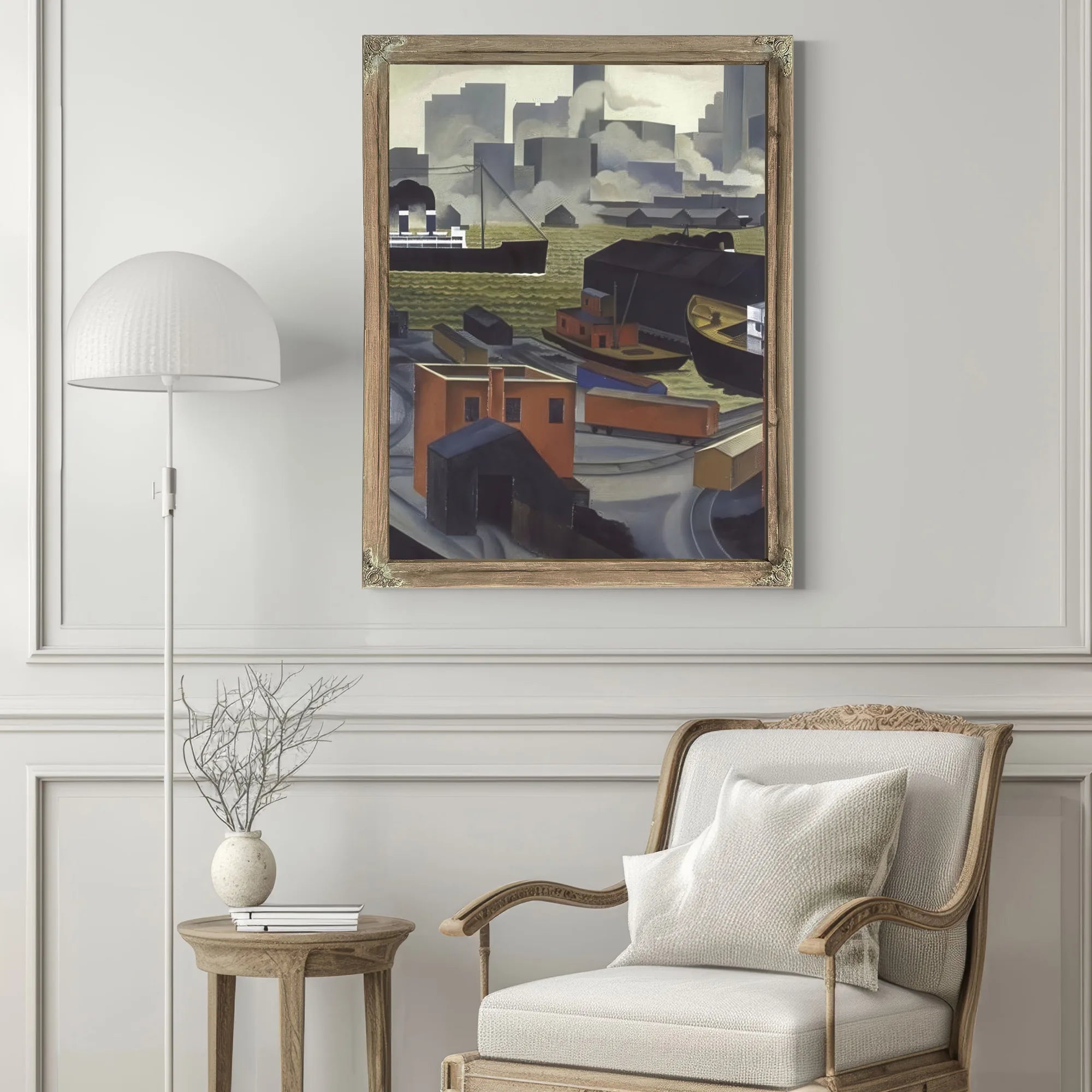 From Brooklyn Heights By George Ault Fine Art Print