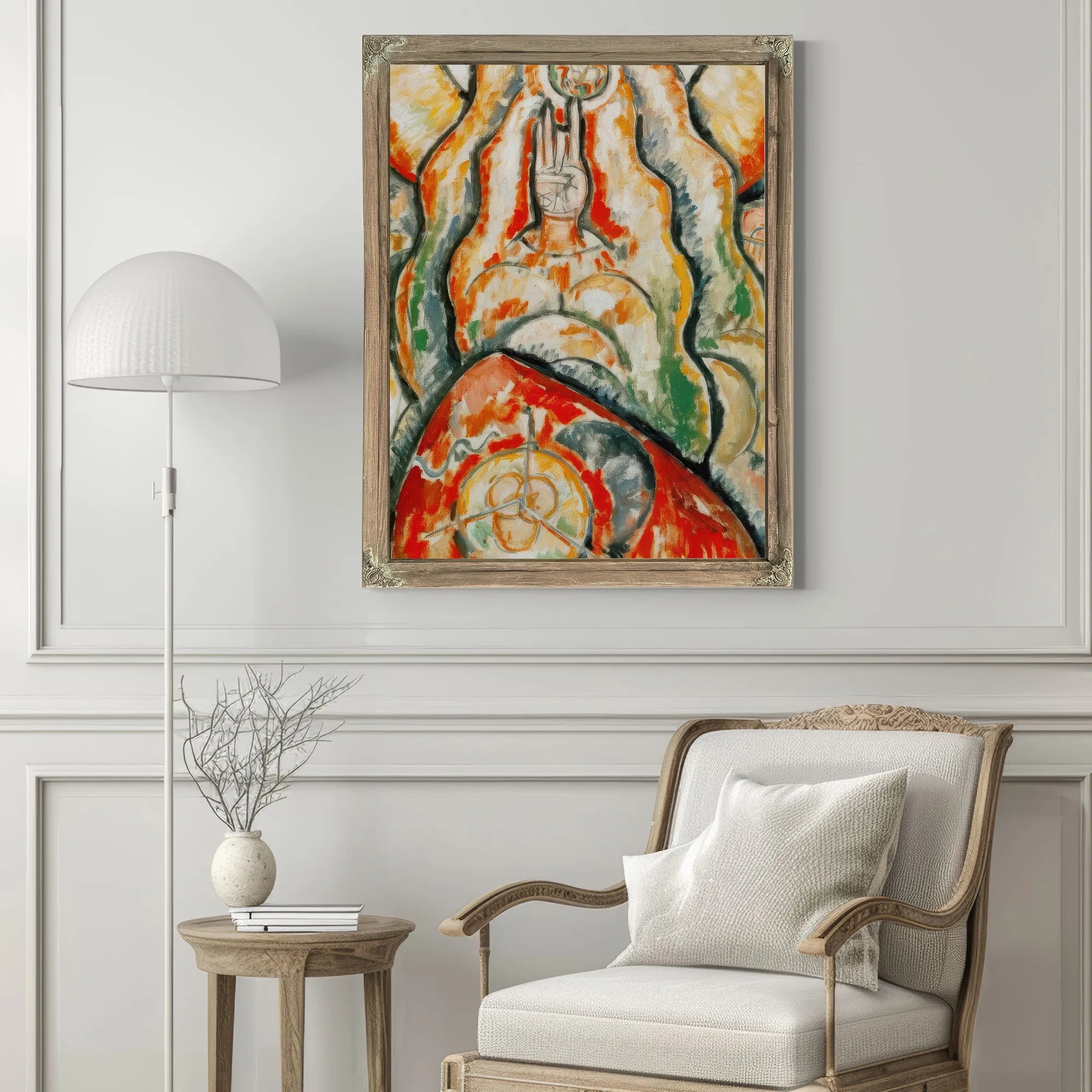 Portrait Arrangement No 2 By Marsden Hartley Fine Art Print