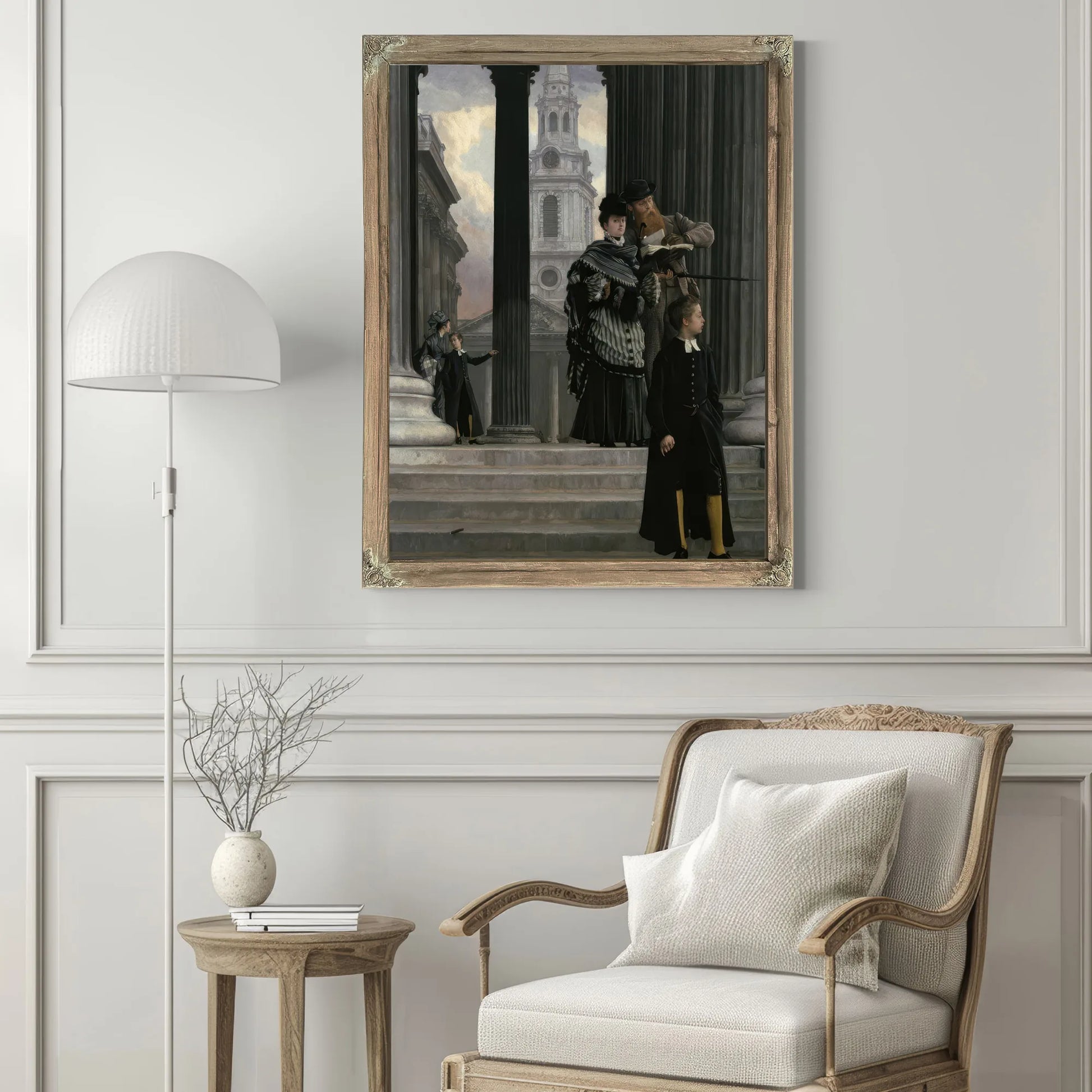 London Visitors By James Tissot Fine Art Print