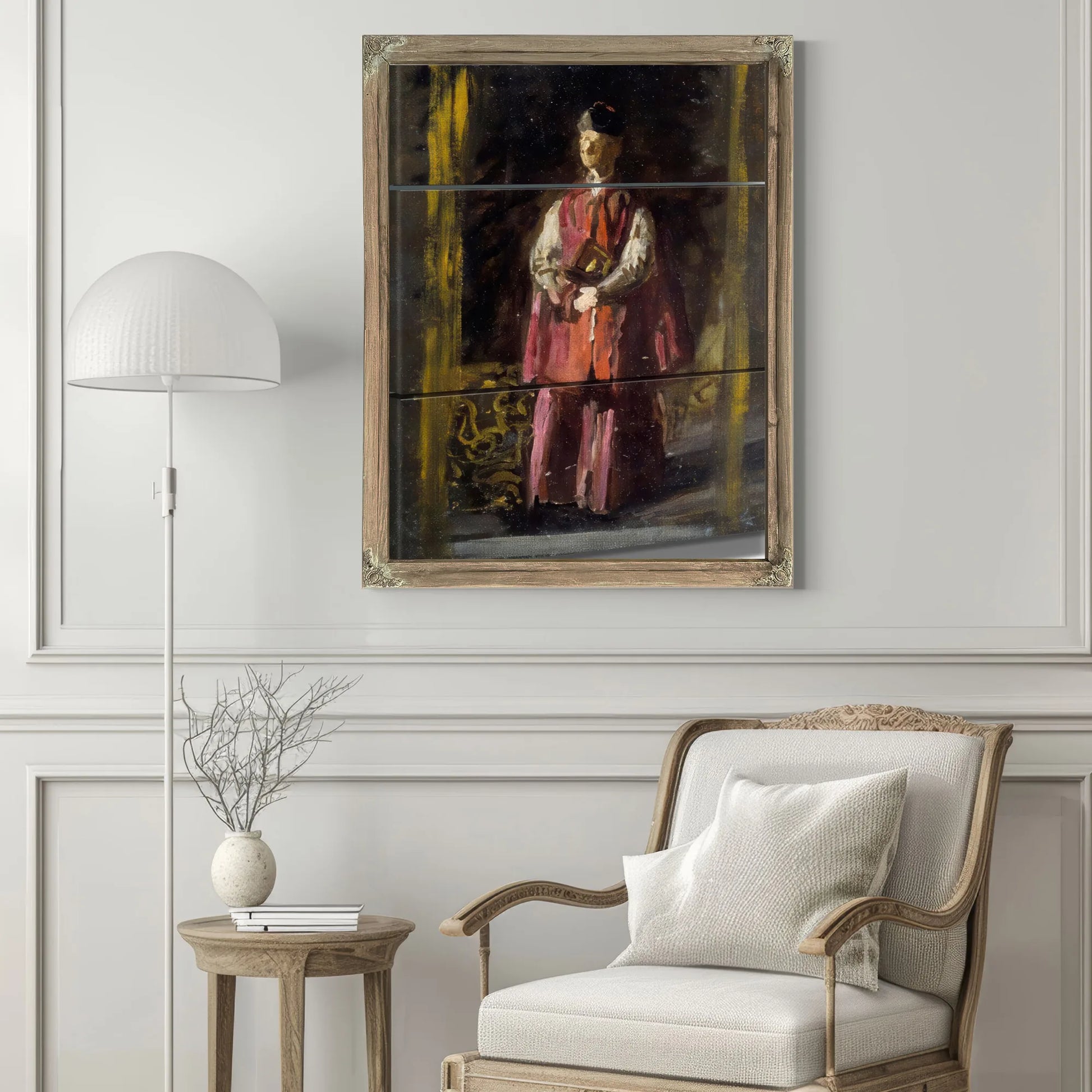 Sketch For Portrait Of Monsignor James P. Turner By Thomas Eakins Fine Art Print