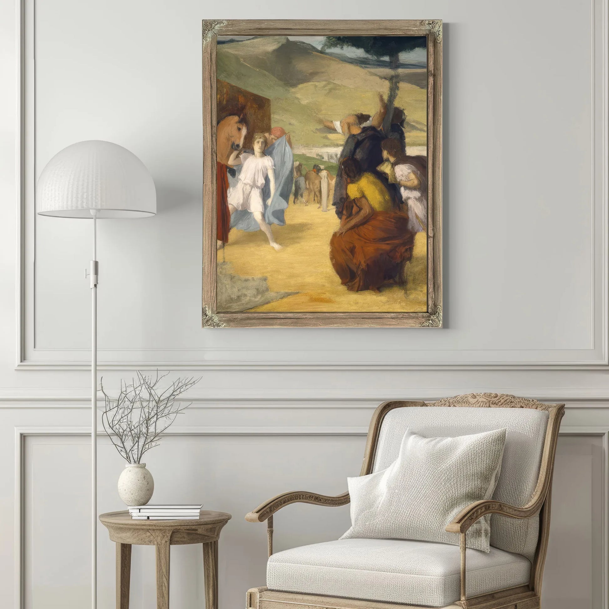 Alexander And Bucephalus By Edgar Degas Fine Art Print