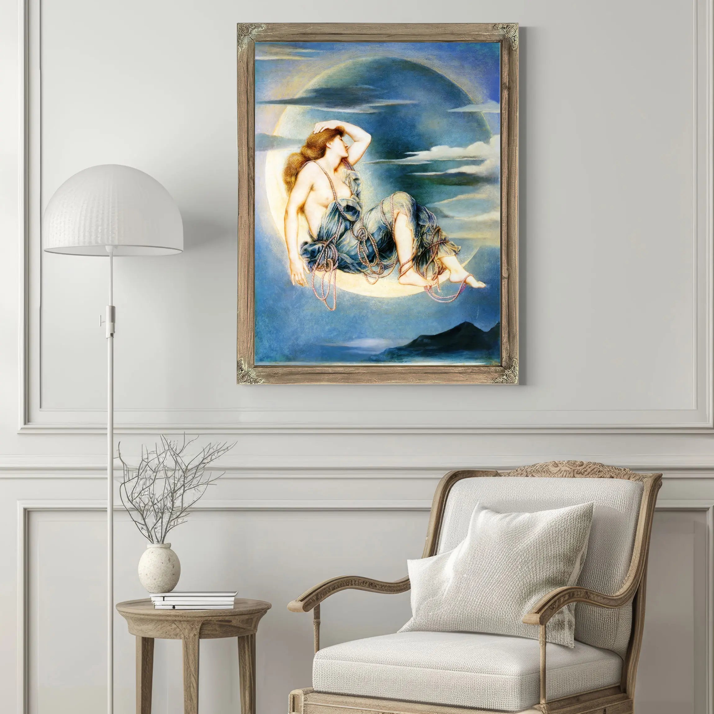 Morgan Evelyn De   Luna   1885 by Evelyn De Morgan