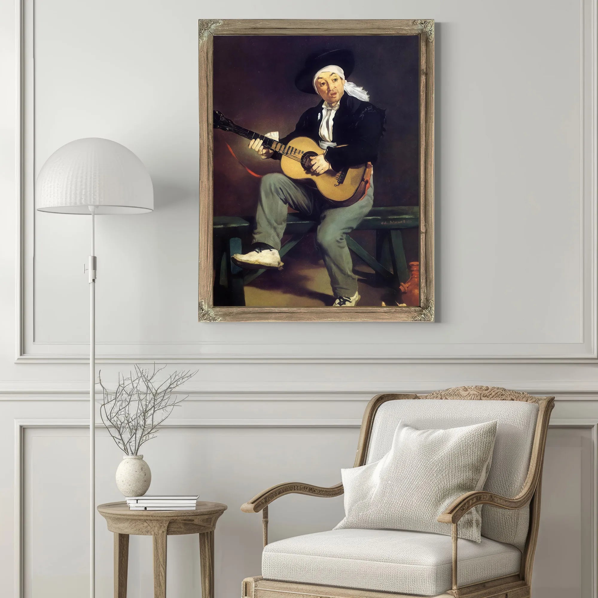 The Spanish Singer 1860 Oil On Canvas 14730X11430Mm Metropolitan Museum Of Art By Edouard Manet Fine Art Print