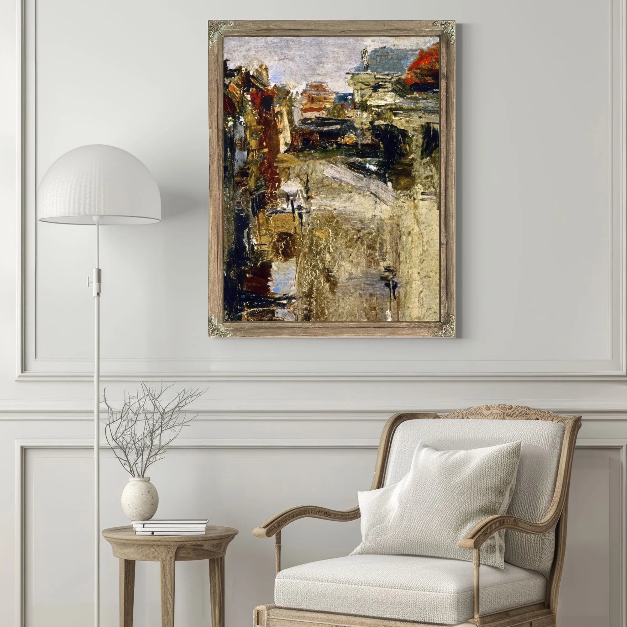 Boulevard Van Iseghem In The Rain By James Ensor Fine Art Print